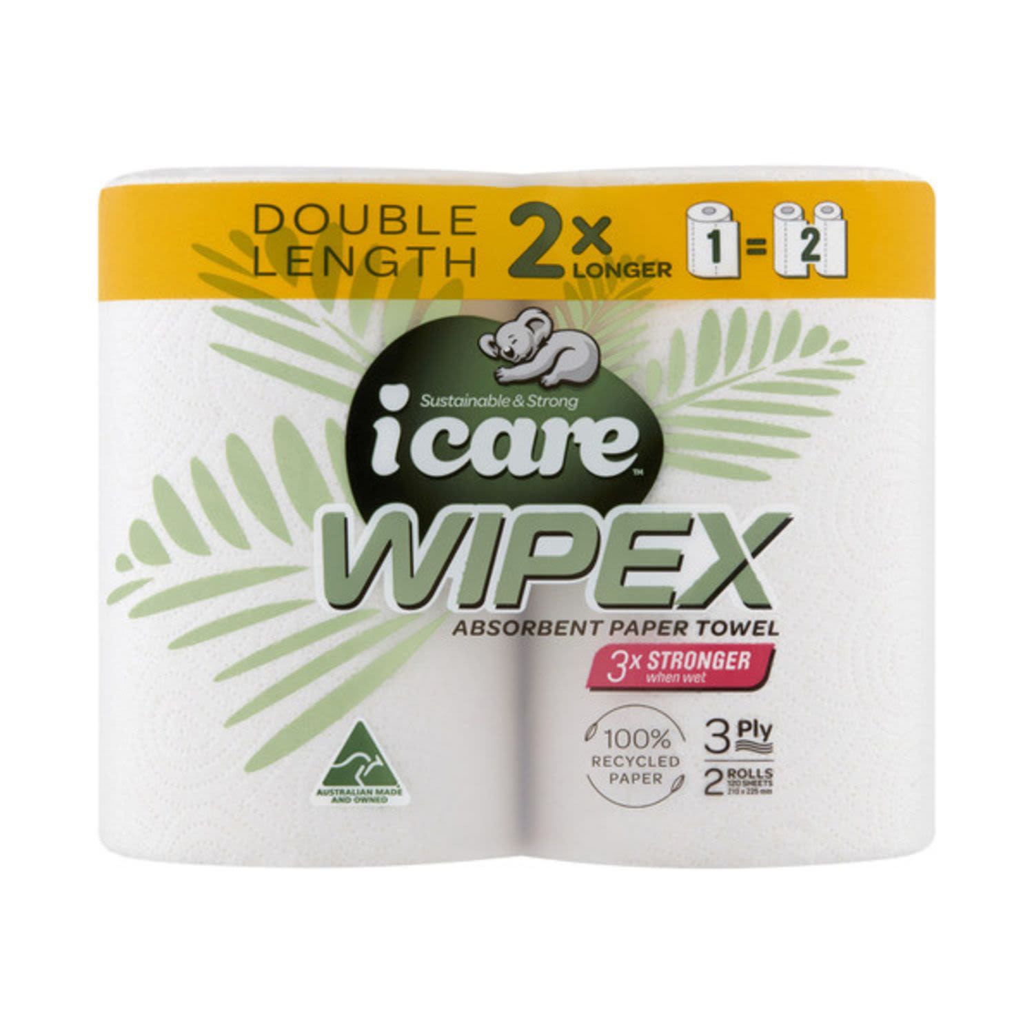 iCare Wipex Double Length Paper Towel