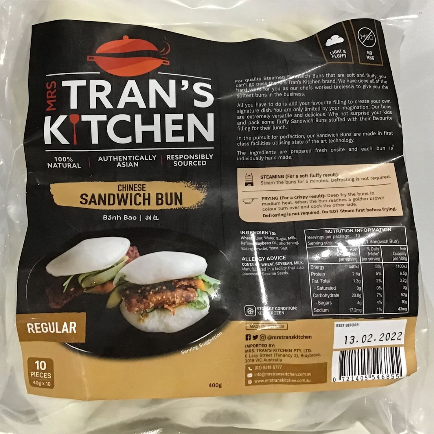 Mrs Tran's Kitchen 400g