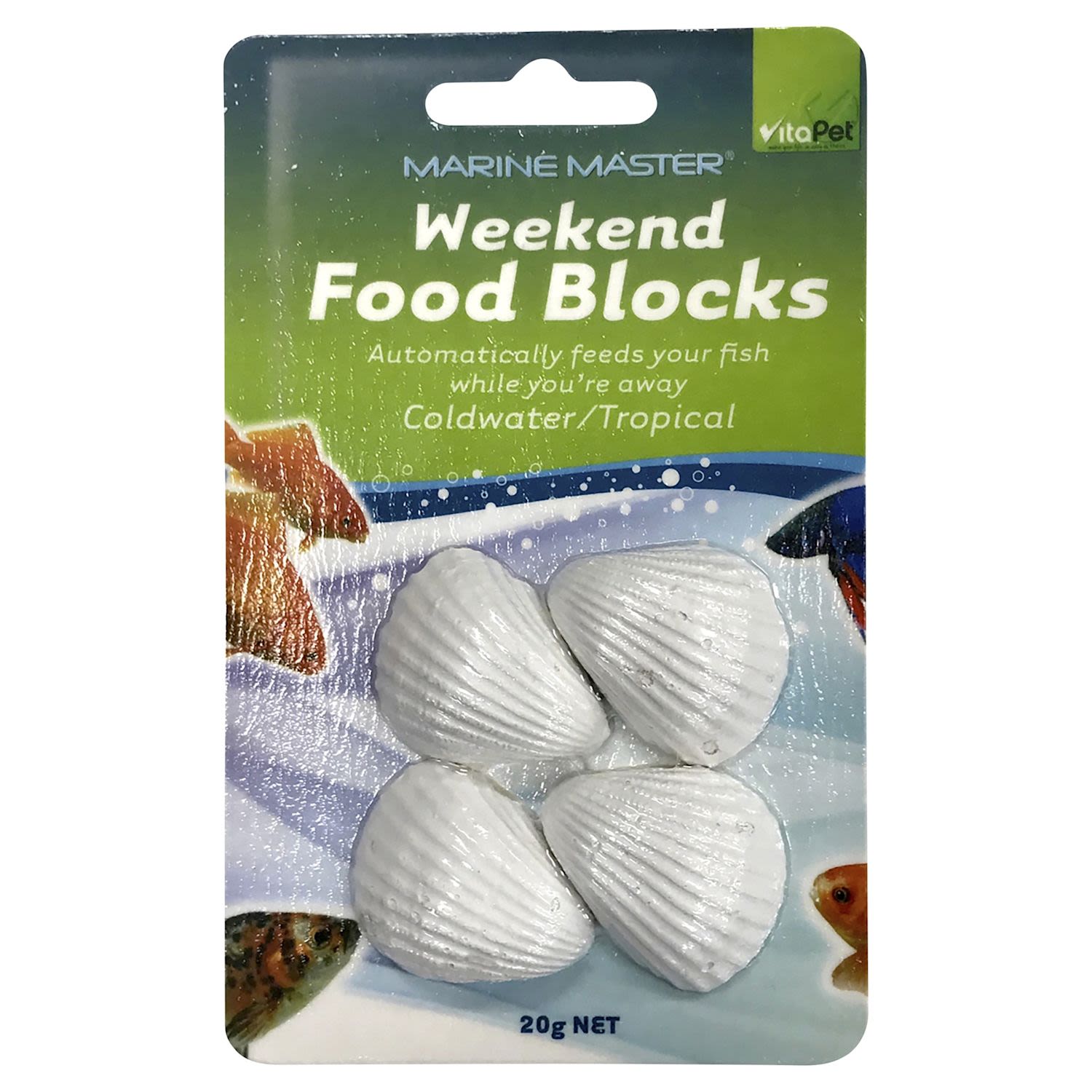 VitaPet Fish Food Weekend Blocks
