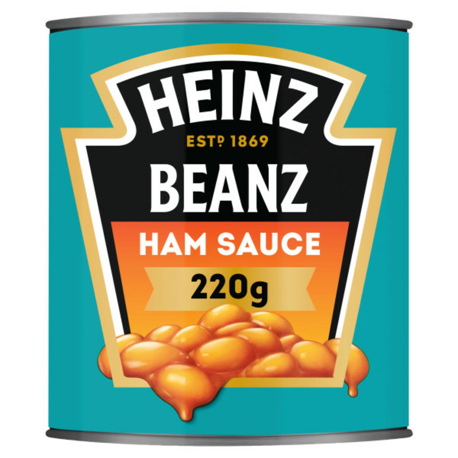 Heinz Baked Beans Ham Sauce, 220 Gram