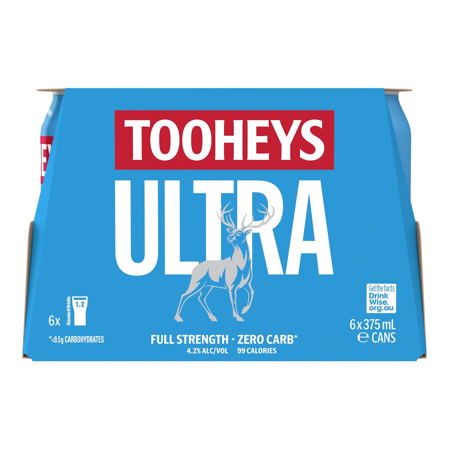 Tooheys Ultra Can 375mL 6 Pack