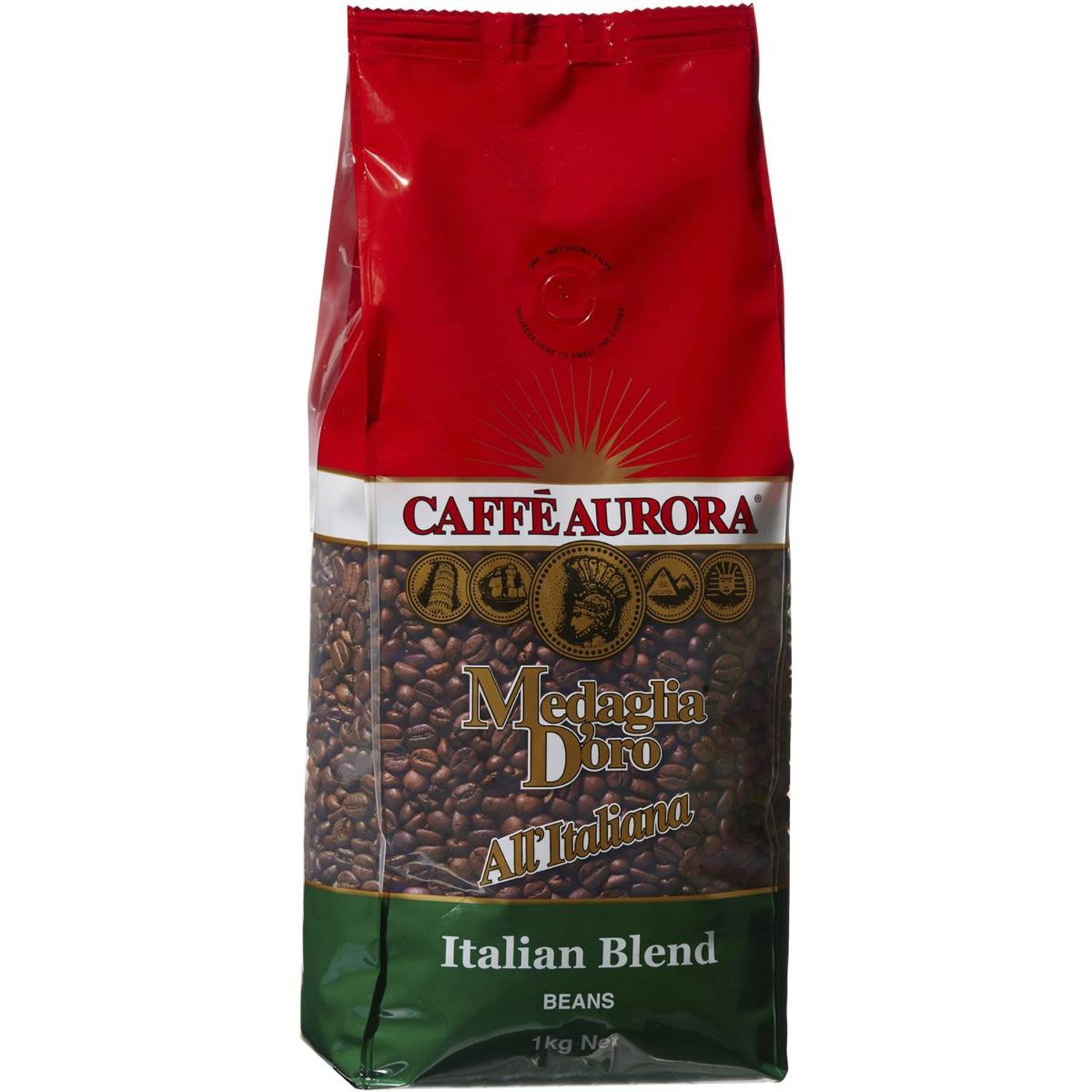 Boasting a strong, well-rounded flavour, Caffé Aurora Italian blend is a dark roast that has been expertly crafted with the traditional espresso drinker in mind. Caffé Aurora Italian blend is an intense, full-bodied cup producing an authentic Italian-style coffee. Roasted and packed in Australia from imported raw coffees