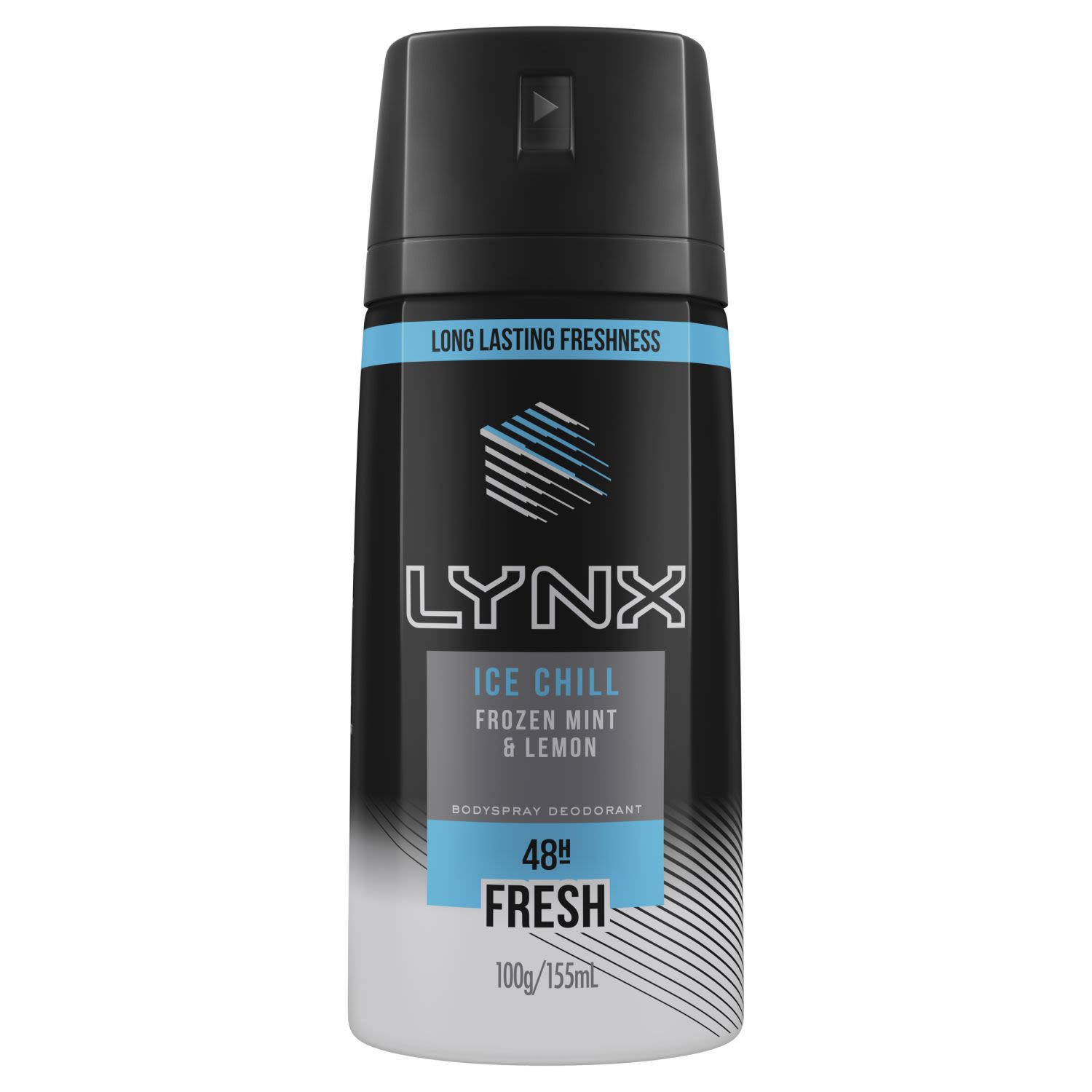 Lynx Male Body Spray Ice Chill, 155 Millilitre