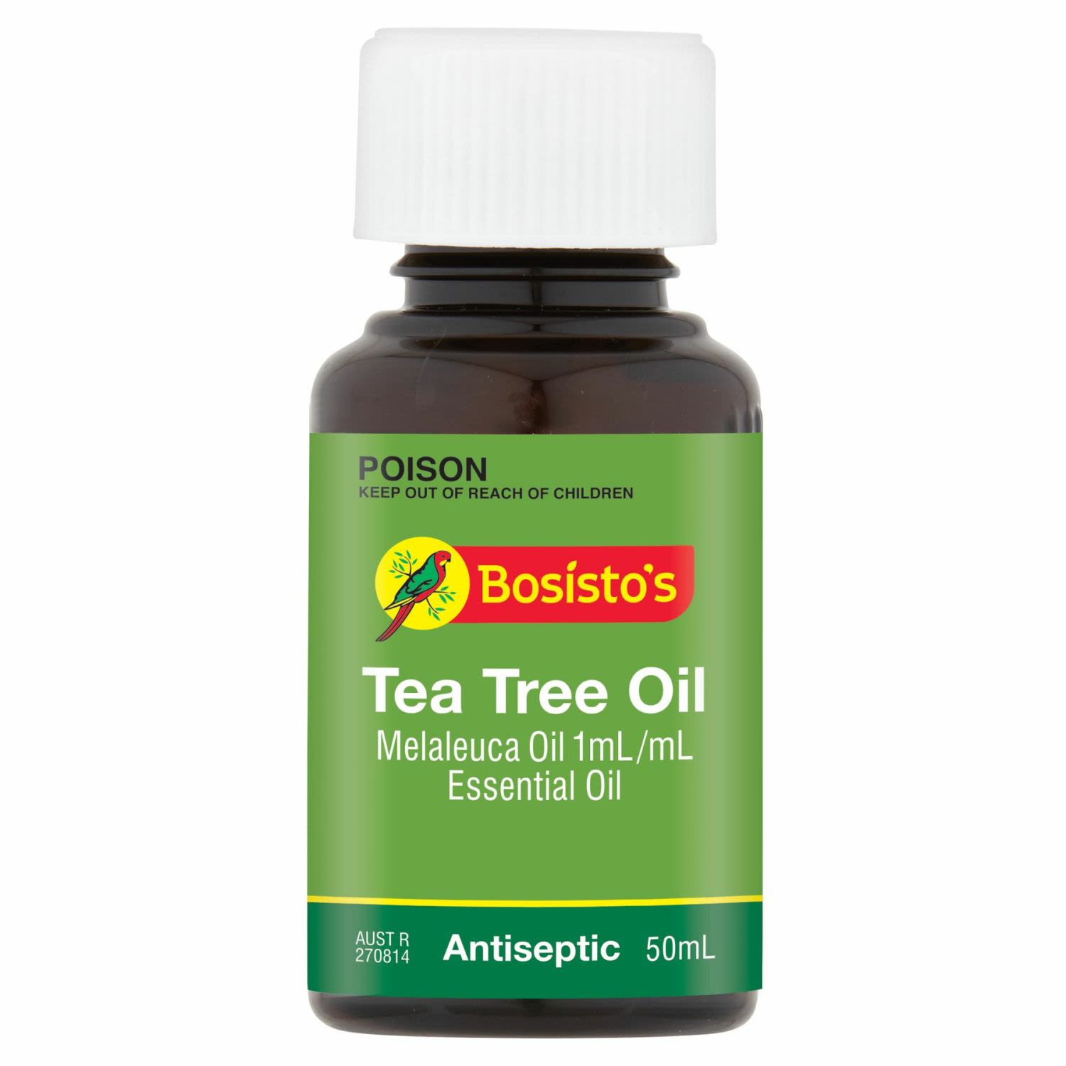 Bosisto's Tea Tree Oil, 50 Millilitre
