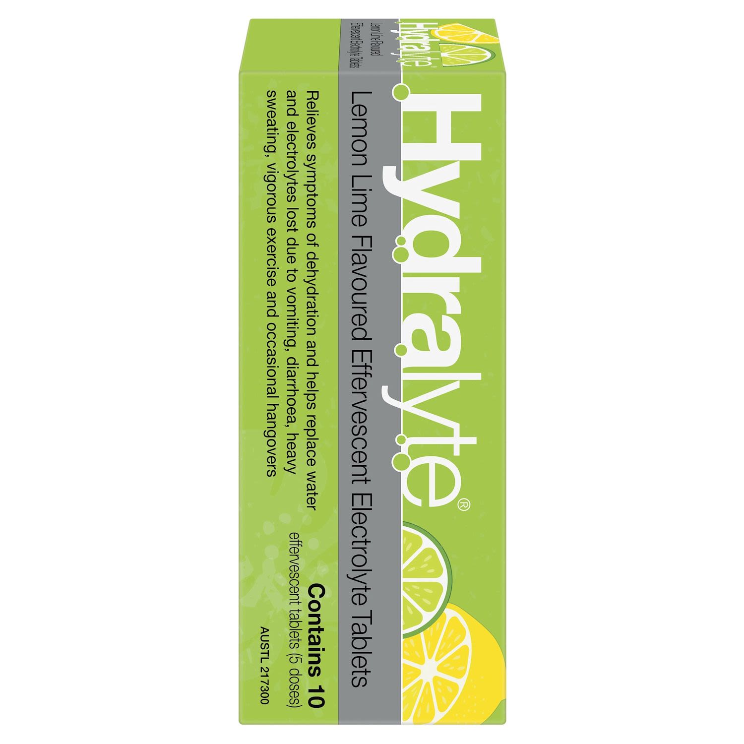 Hydralyte Effervescent Electrolyte Tablets Lemon Lime Flavoured