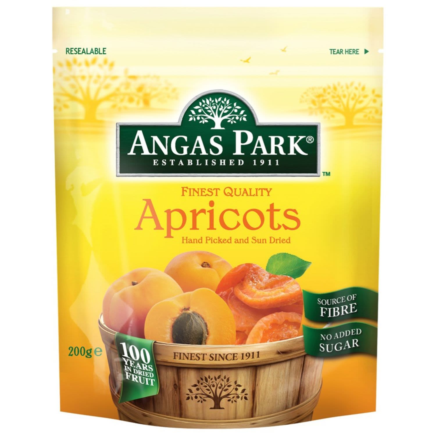 Angas Park Apricots, 200 Gram