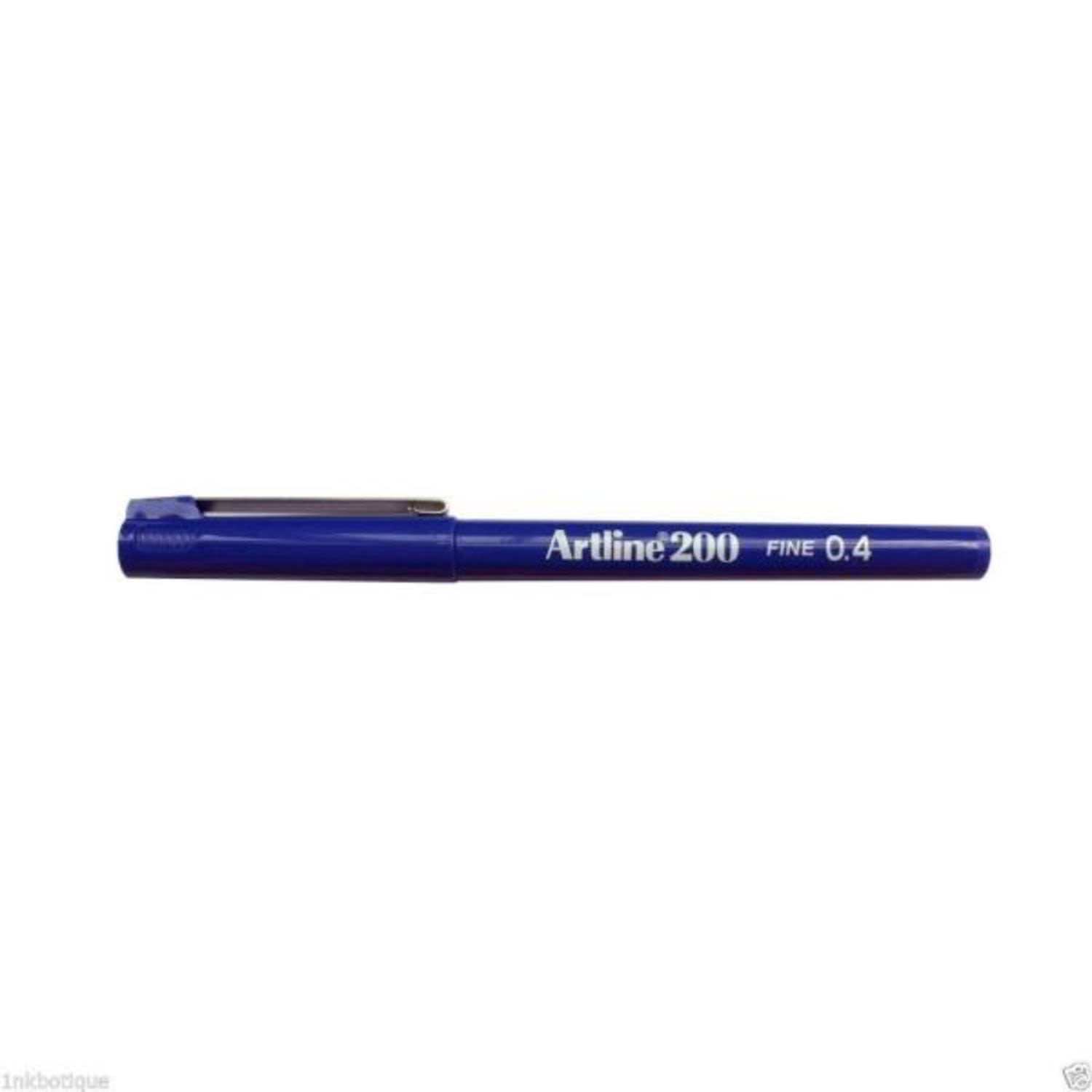 Artline Pen 200 Blue, 1 Each