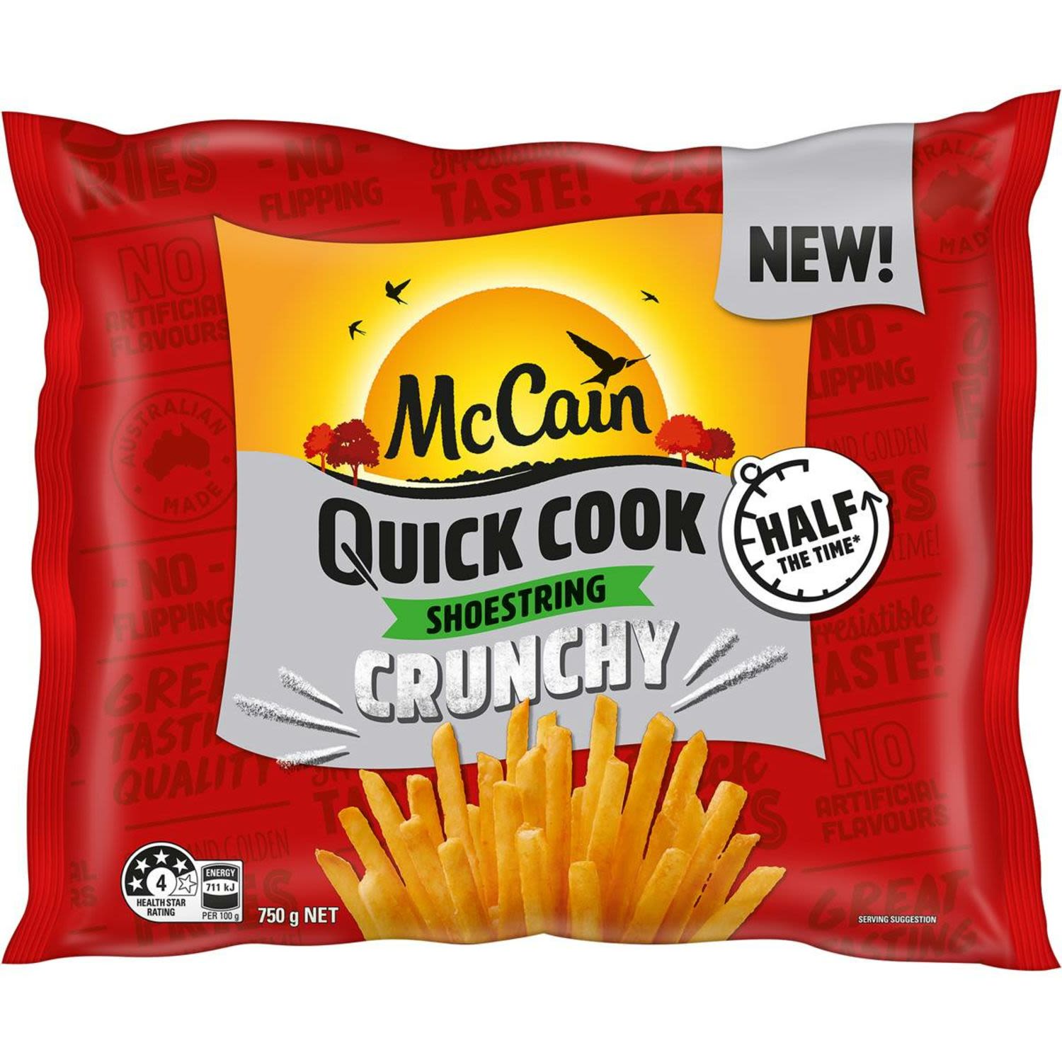 McCain Chips Quick Cook Shoestring, 750 Gram
