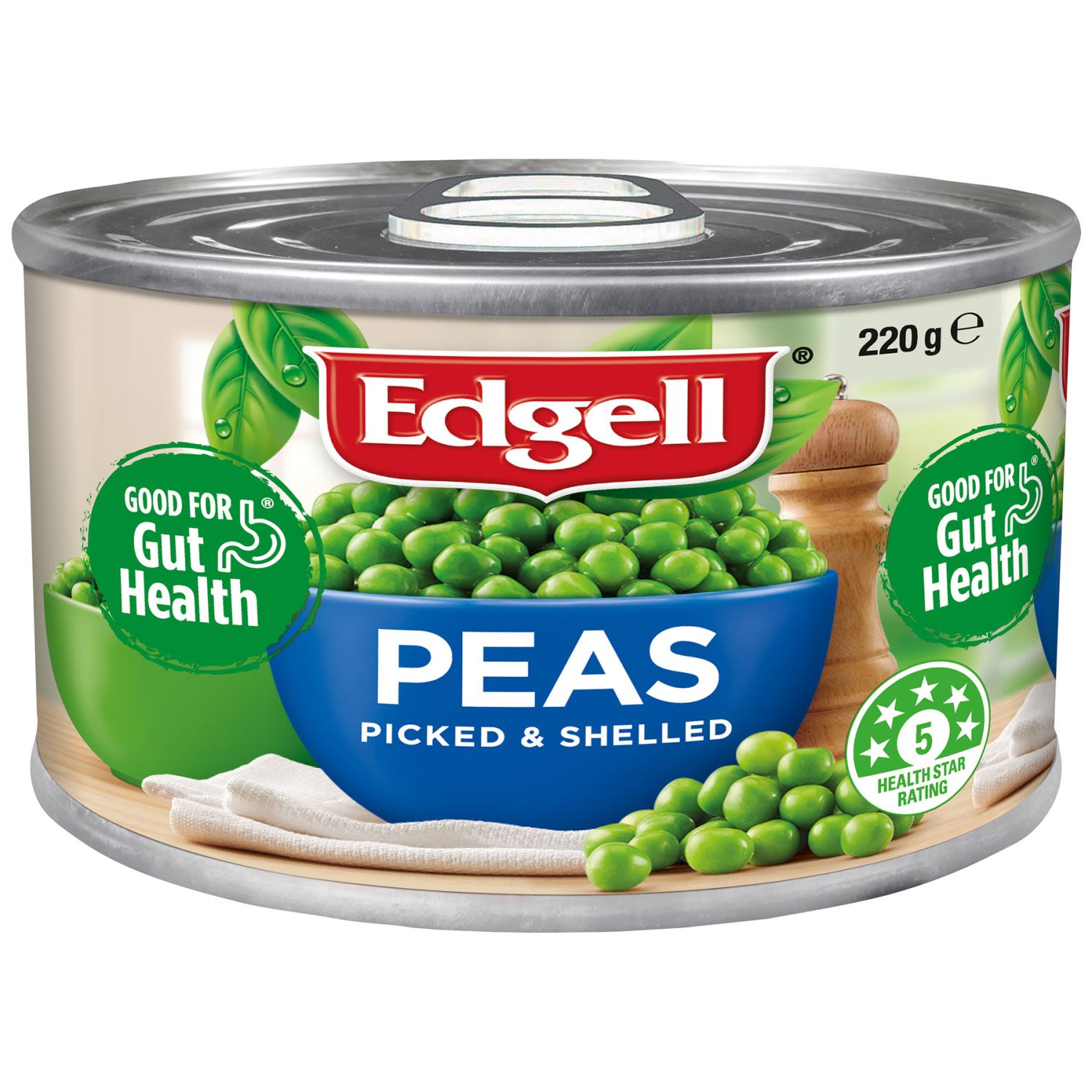 Edgell Green Peas Green, 220 Gram