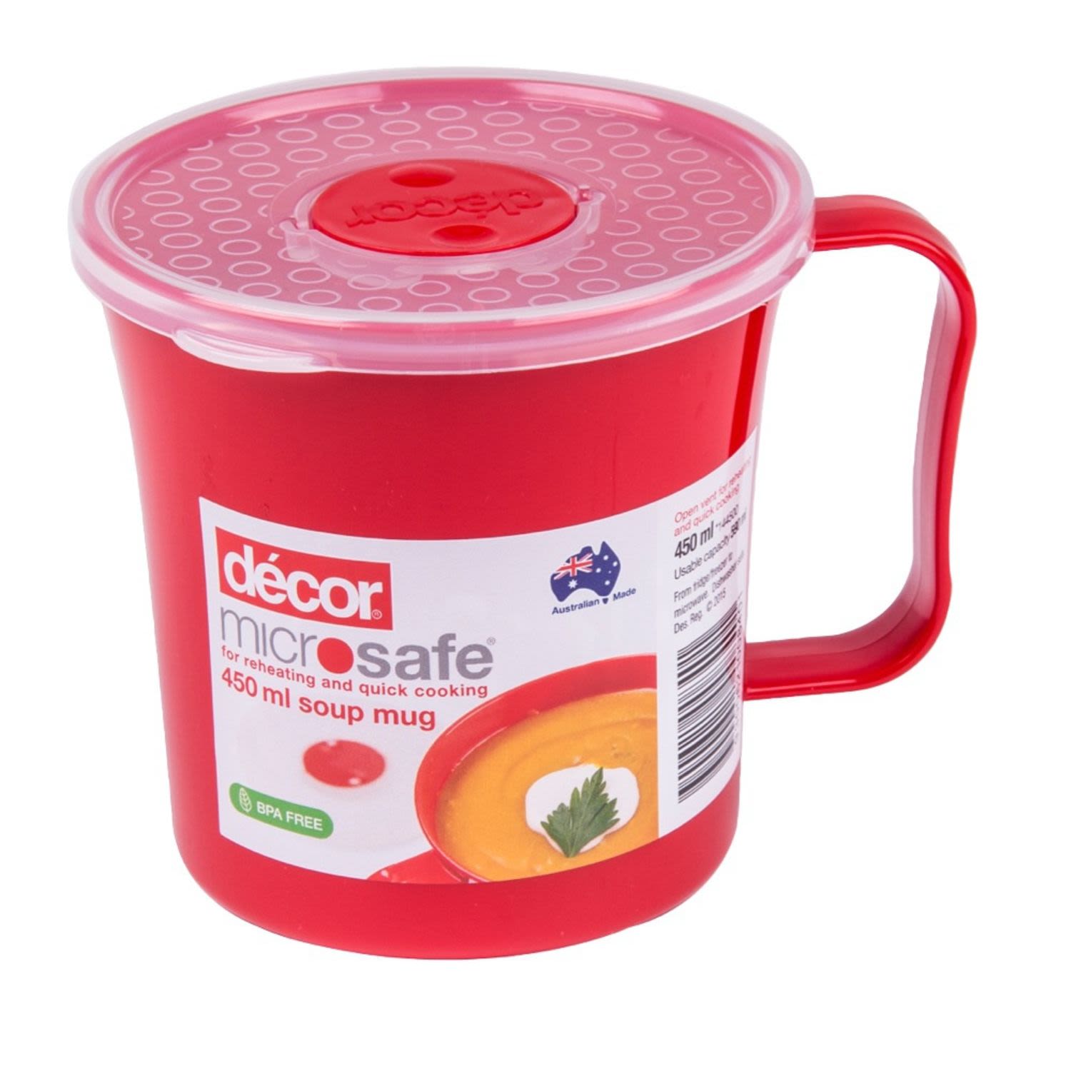 Decor Microsafe Soup Mug, 1 Each