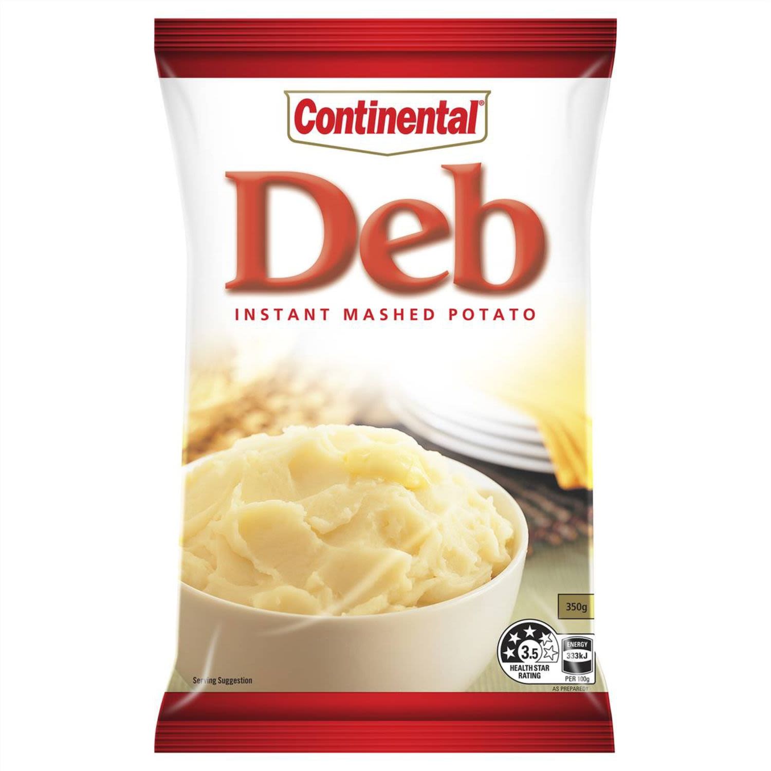 Continental Instant Mashed Potato Deb Mash, 350 Gram