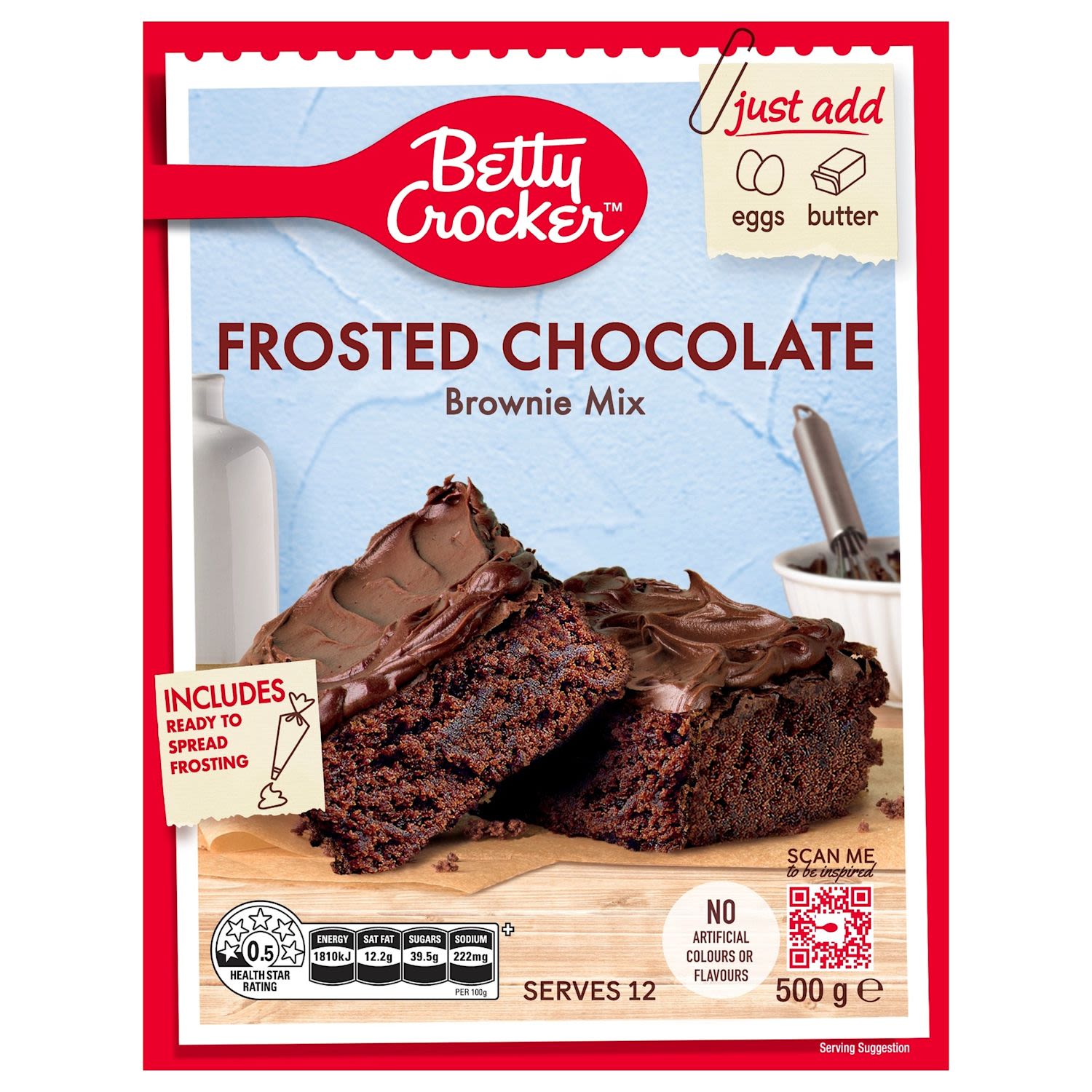 Betty Crocker Frosted Chocolate Brownie Mix