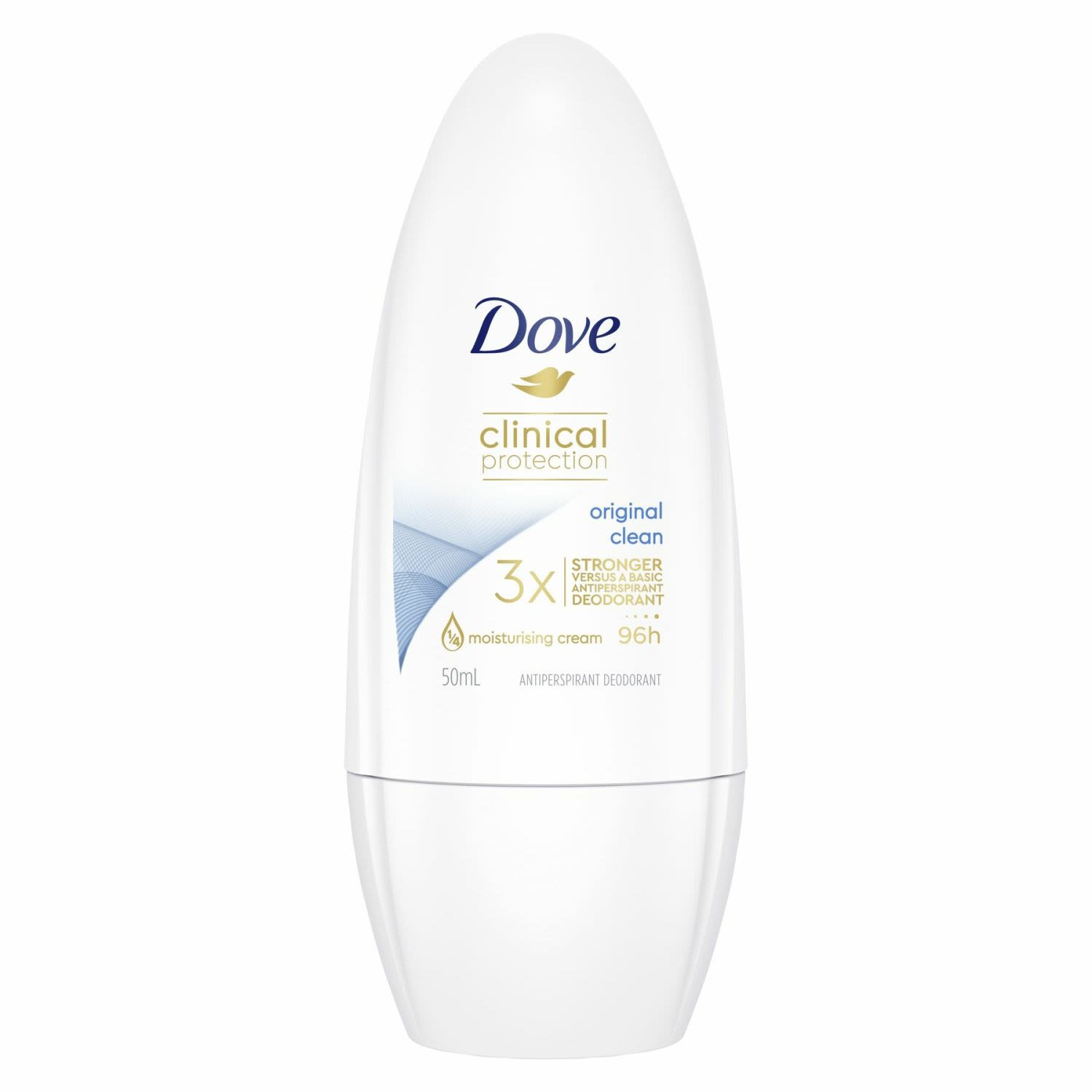 Dove Clinical Antiperspirant Deodorant Original Clean, 50 Millilitre