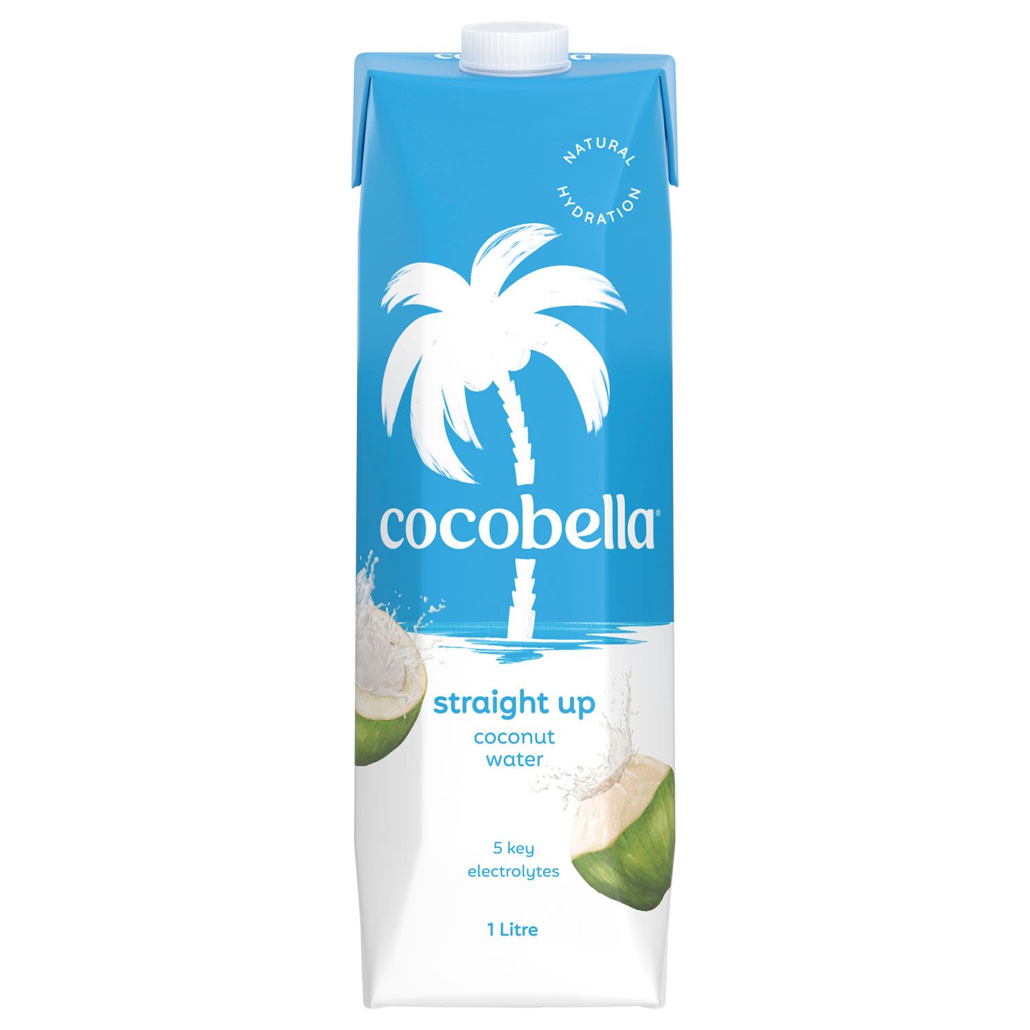 Cocobella Coconut Water Straight Up, 1 Litre