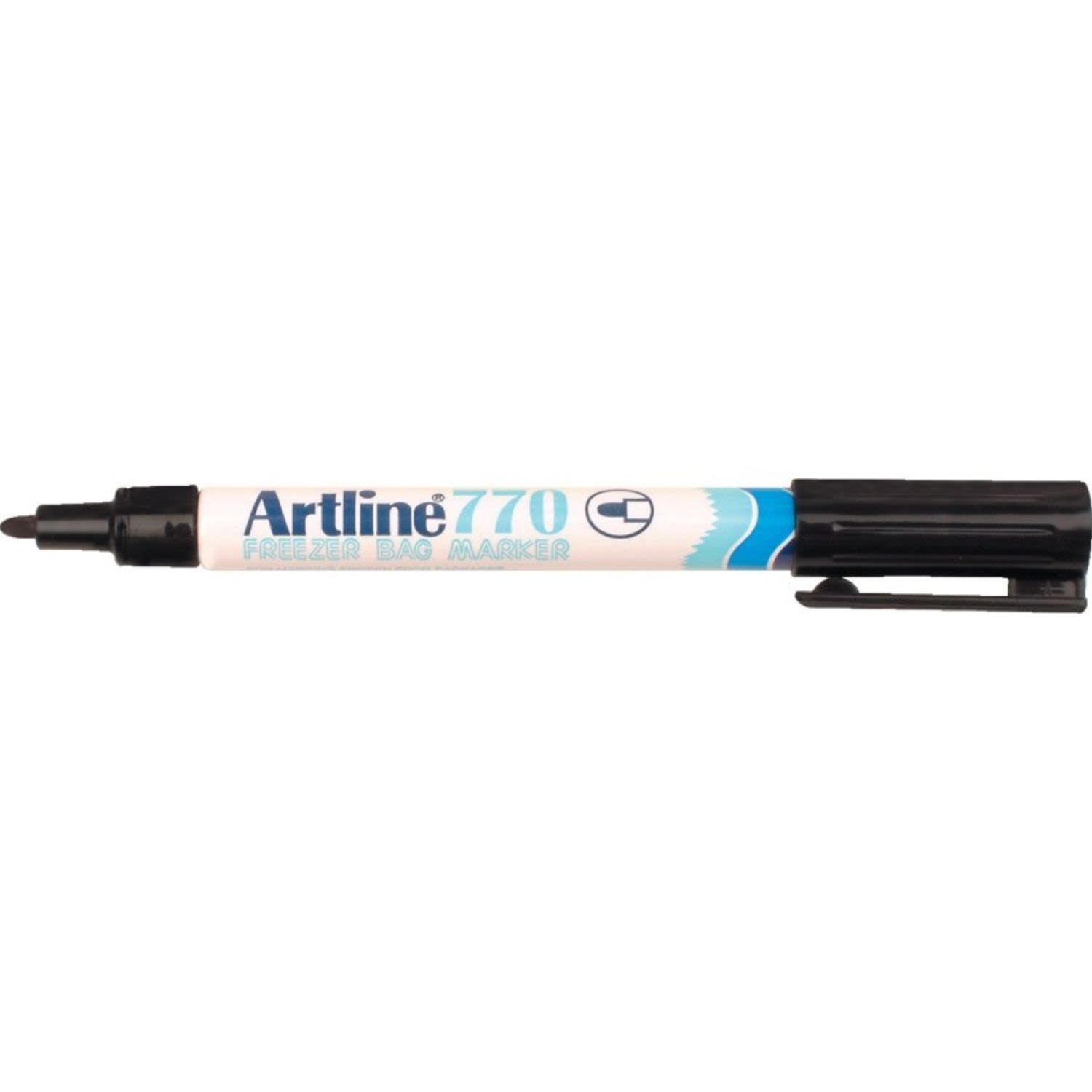 Artline Freezer Marker 770 Black, 1 Each