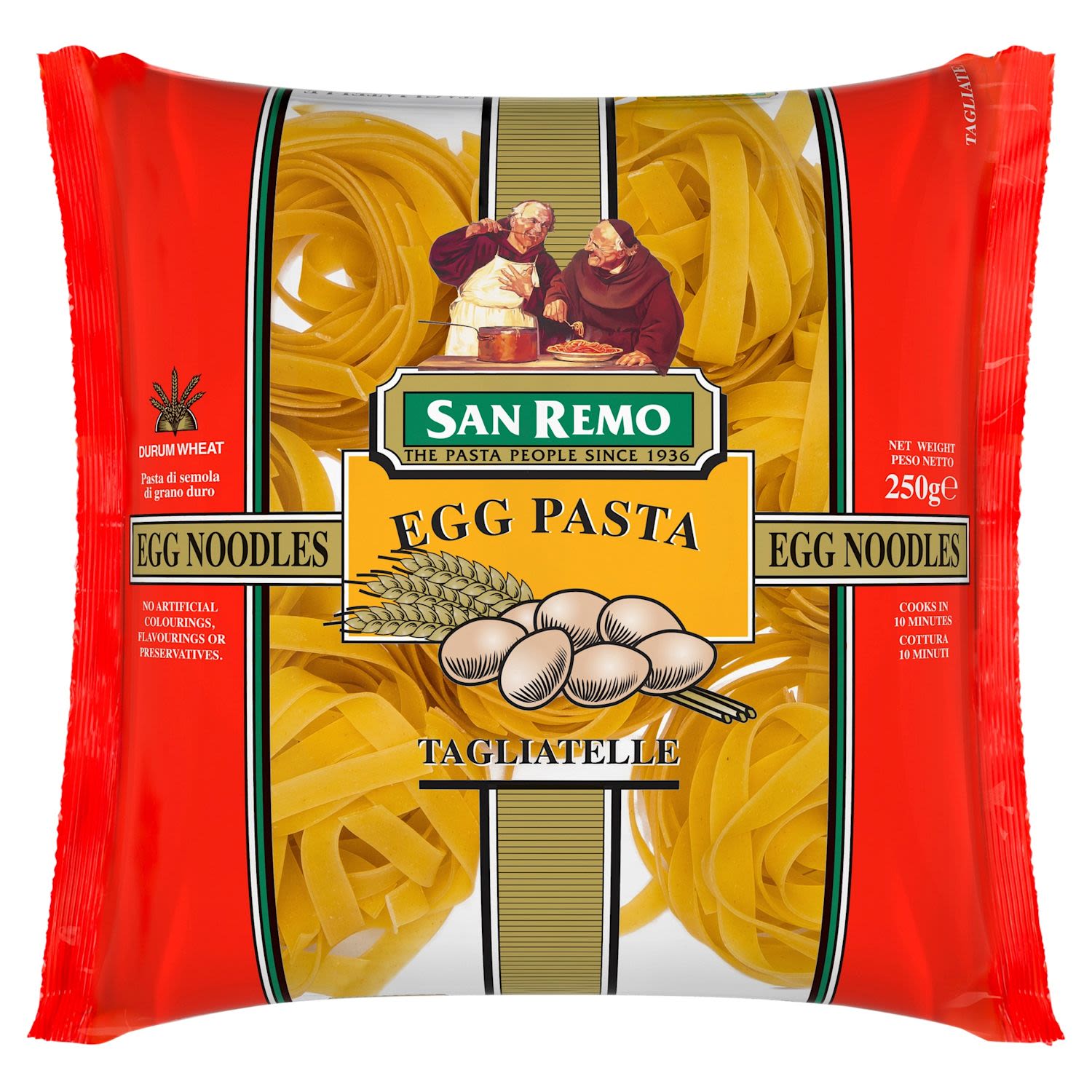 San Remo Tagliatelle Egg Noodle Pasta