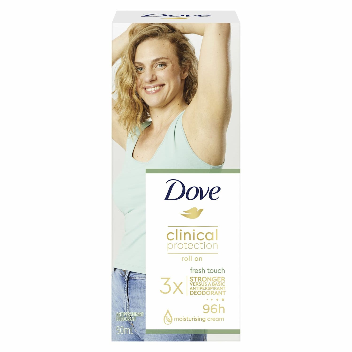 Dove Women Clinical Roll On Fresh Touch, 50 Millilitre