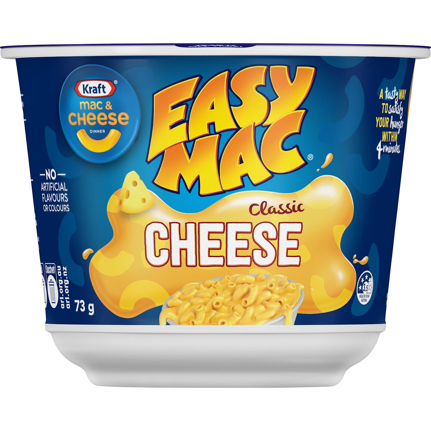 Kraft Easy Mac Classic Cheese Pasta Bowl
