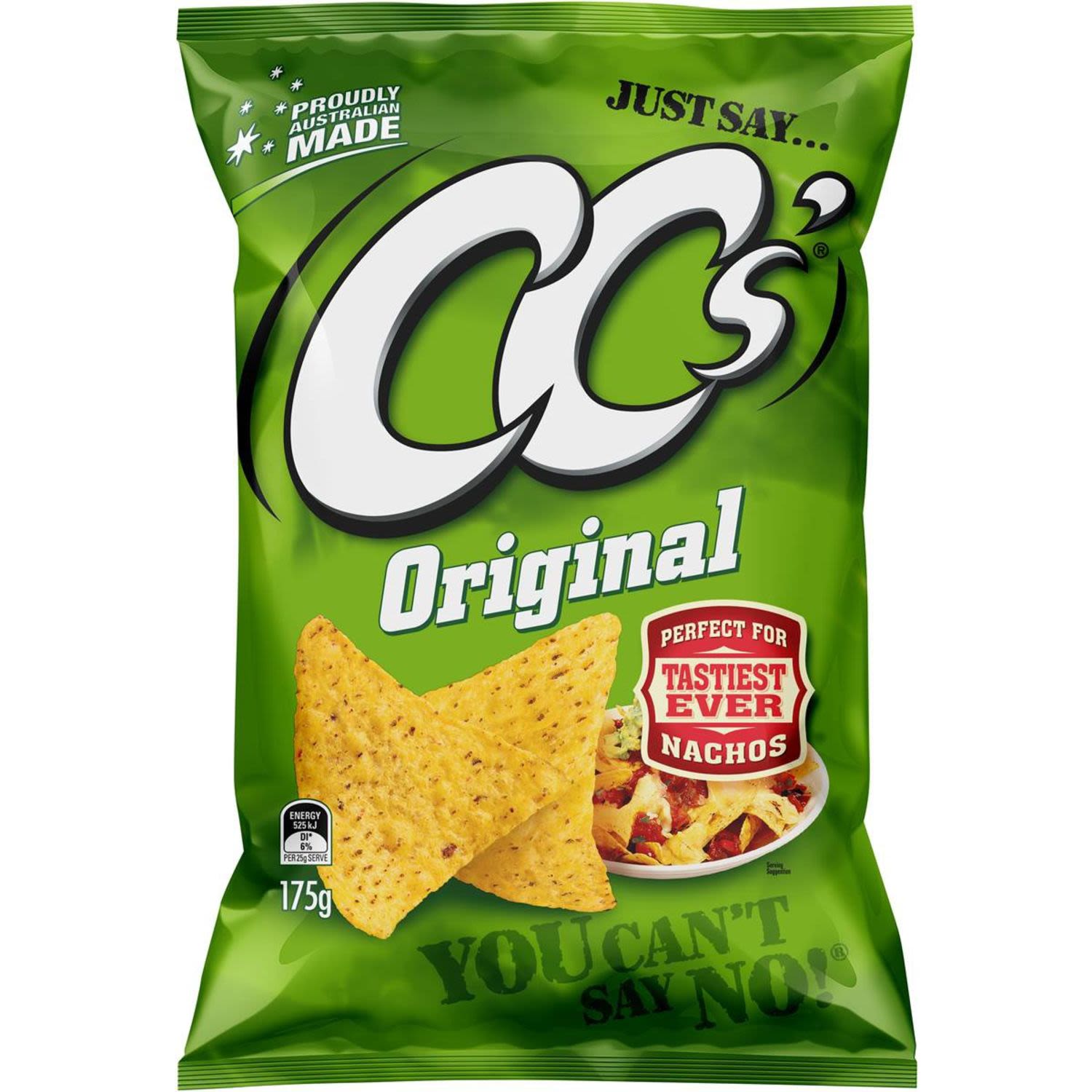 CC's Corn Chips Original, 175 Gram