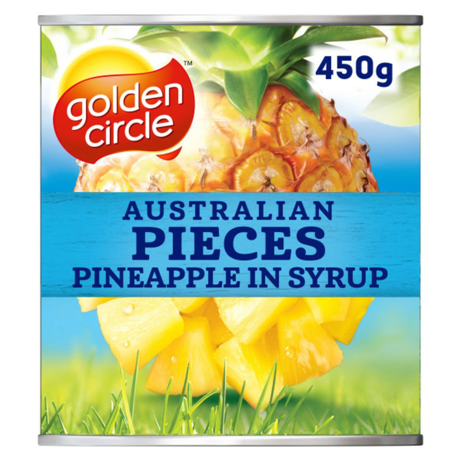 Golden Circle Australian Pineapple Pieces In Syrup, 450 Gram