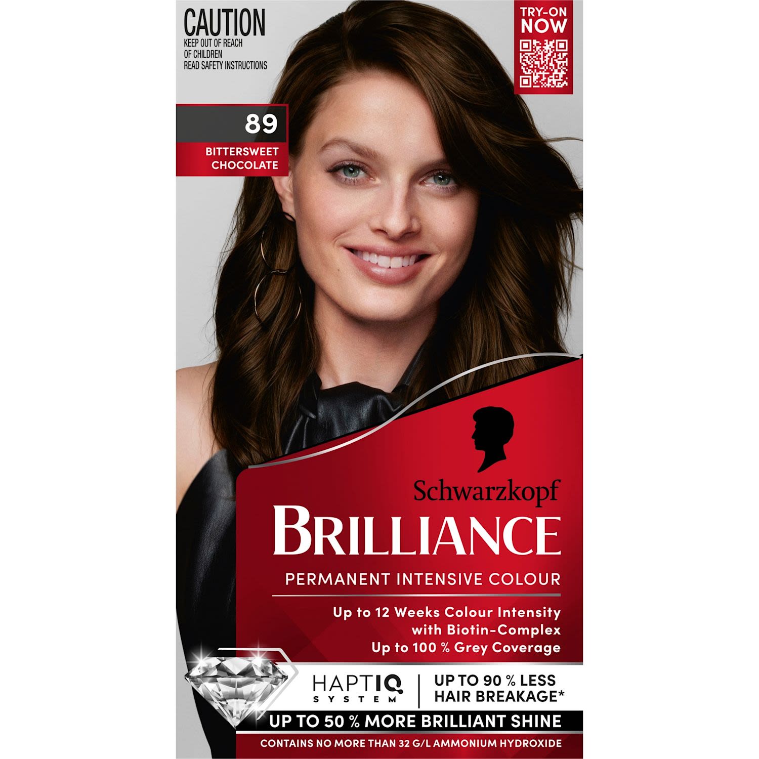 Schwarzkopf Brilliance 89 Bitter Sweet Chocolate