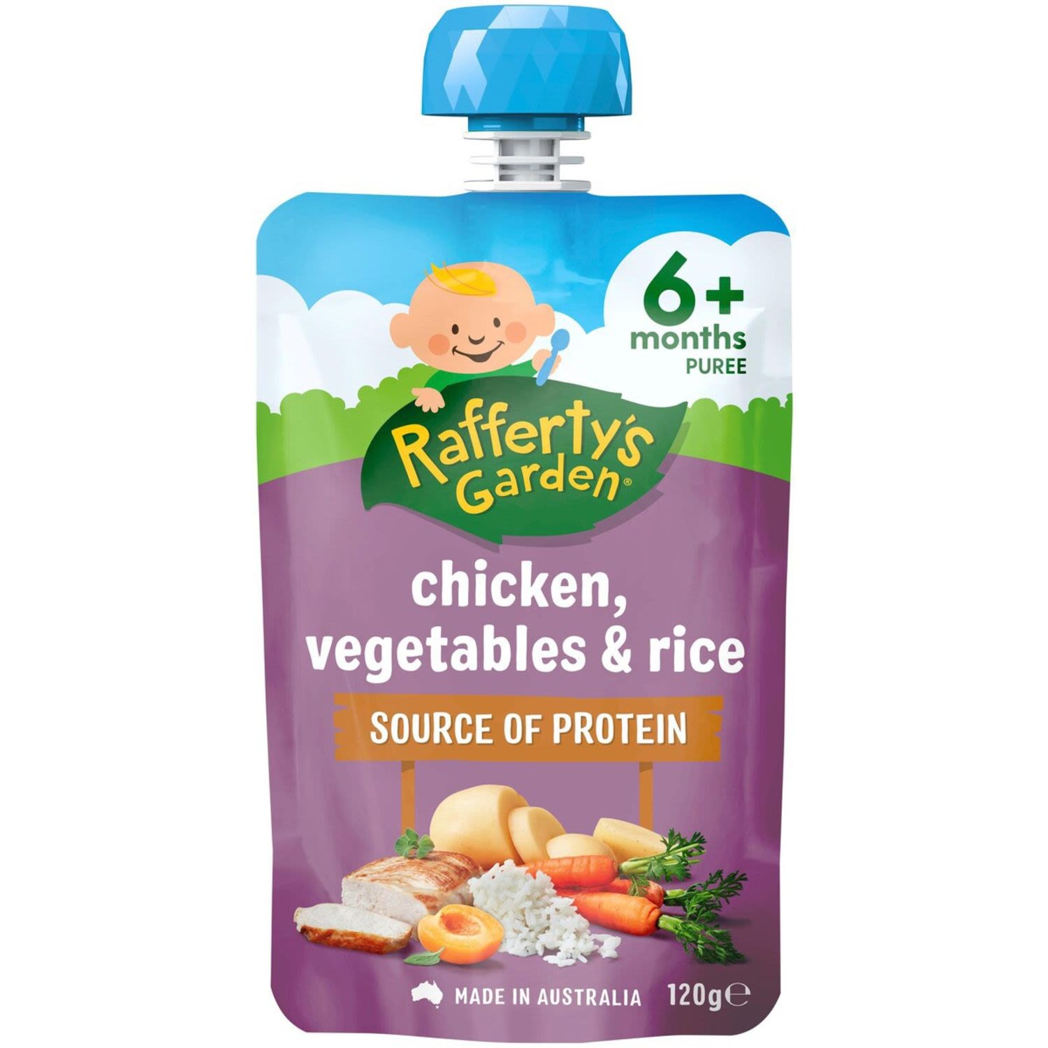 Rafferty's Garden Chicken Vegetable & Rice, 120 Gram