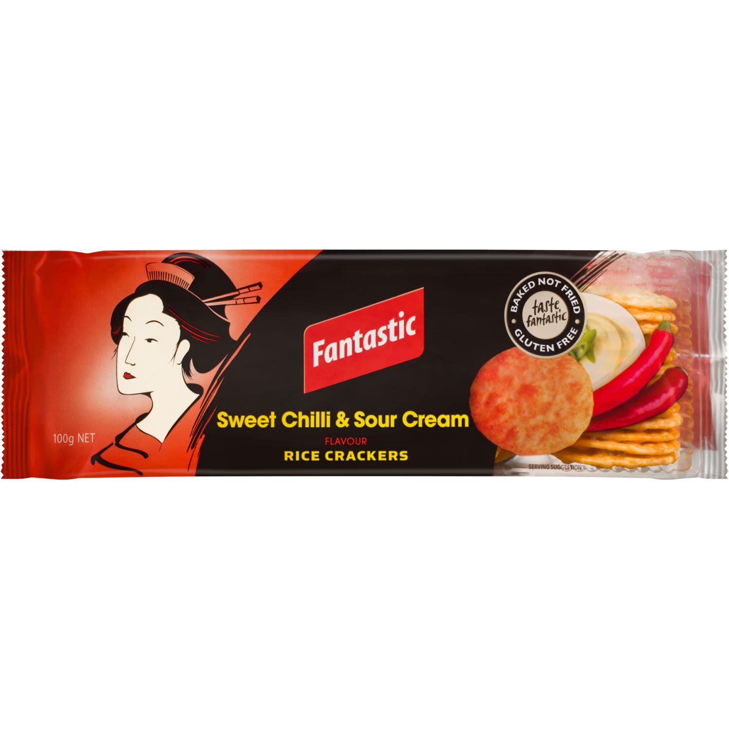 Fantastic Rice Crackers Sweet Chilli  Sour Cream IGA Shop Online