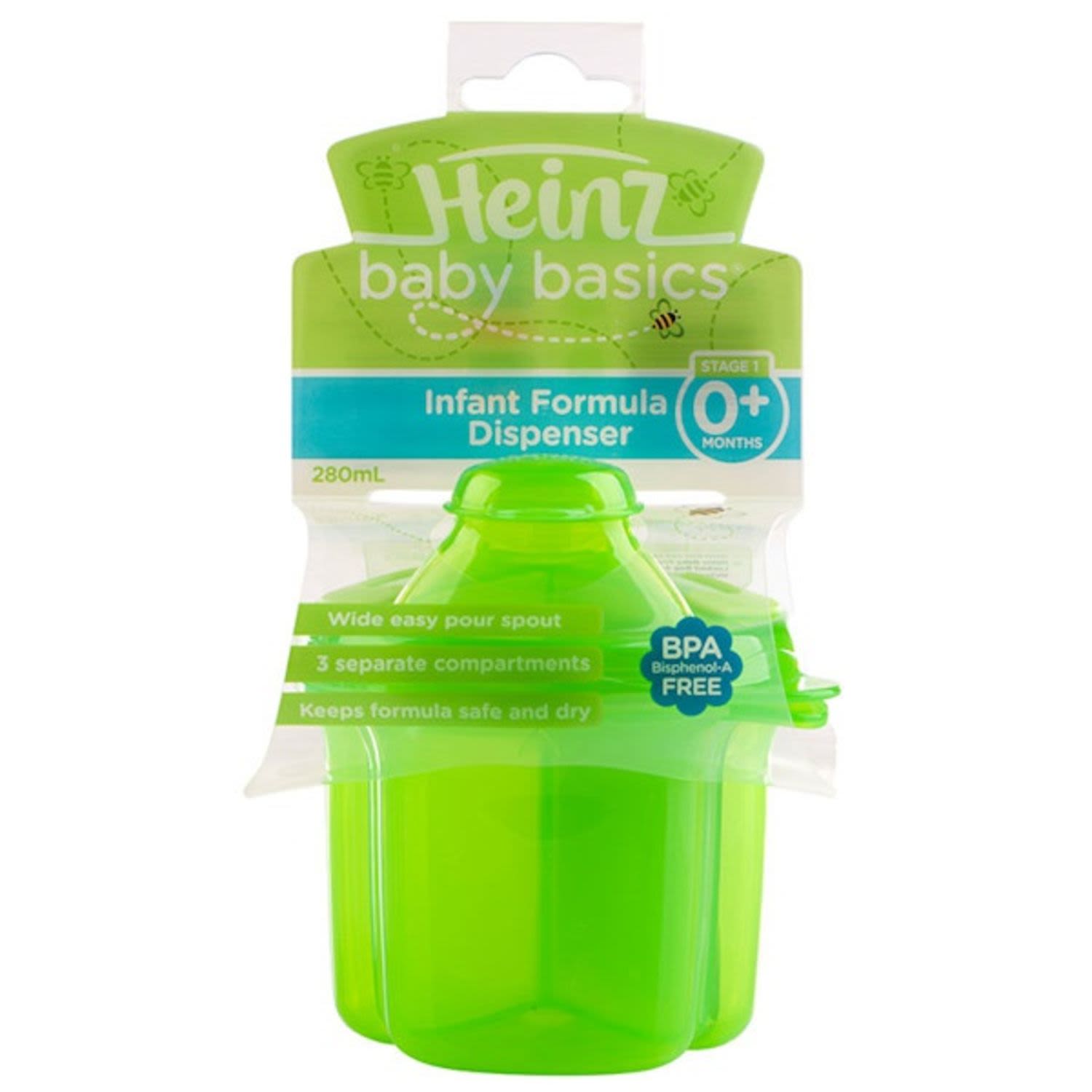 Heinz Baby Basics Infant Formula Dispenser, 1 Each