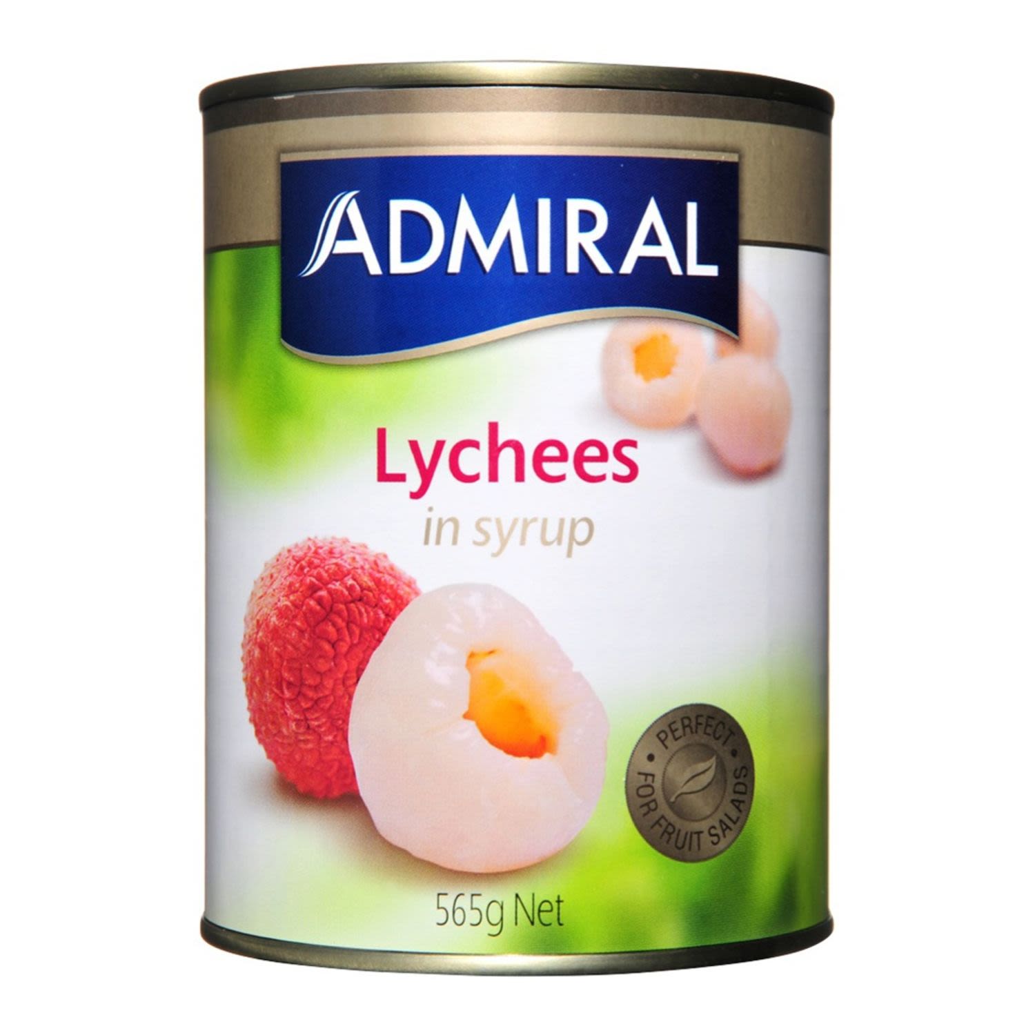 Admiral Lychees In Syrup, 565 Gram