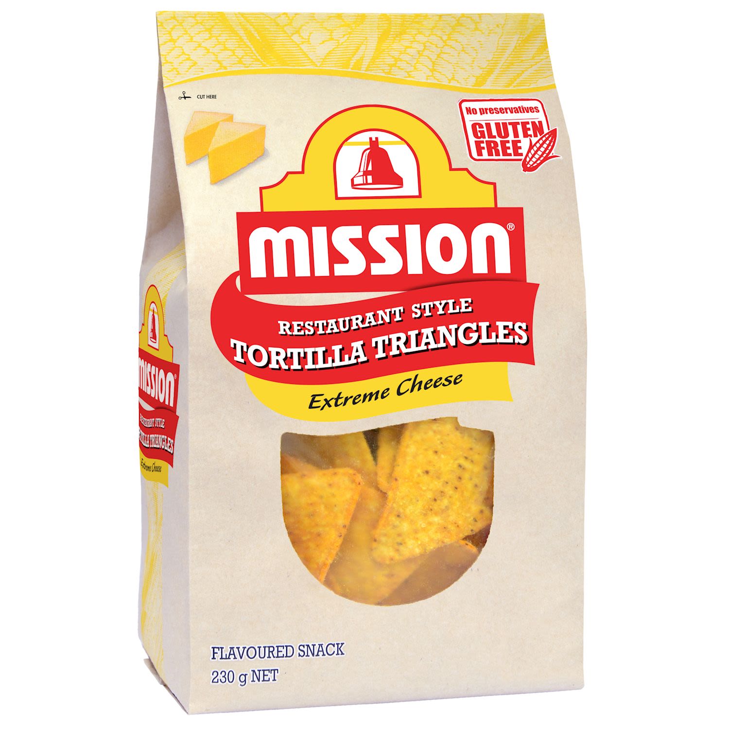 Mission Extreme Cheese Tortilla Triangles
