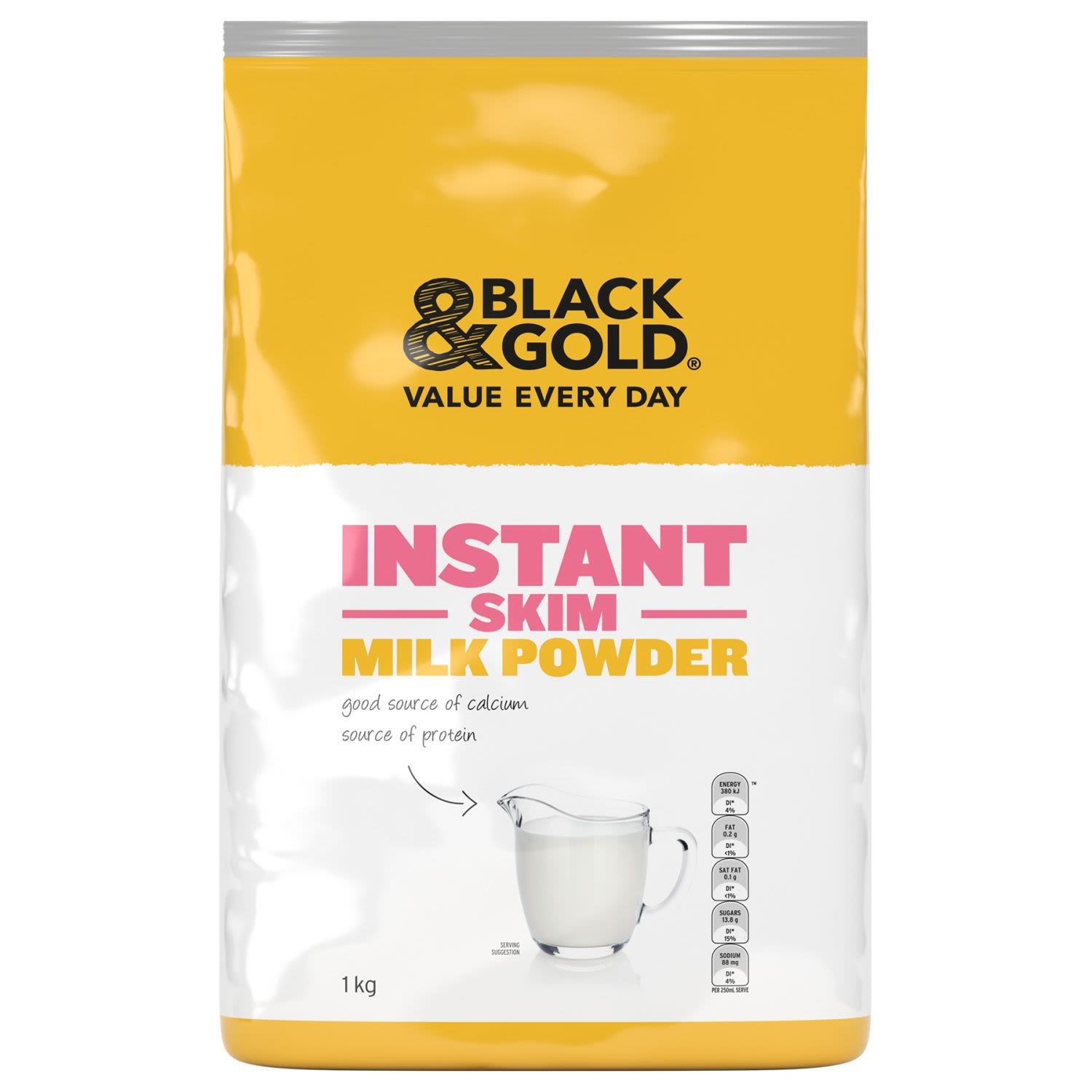 Black & Gold Skim Milk Powder, 1 Kilogram
