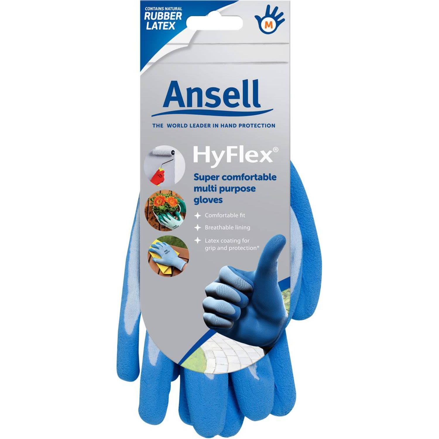 Ansell Glove Hyflex Medium, 1 Each