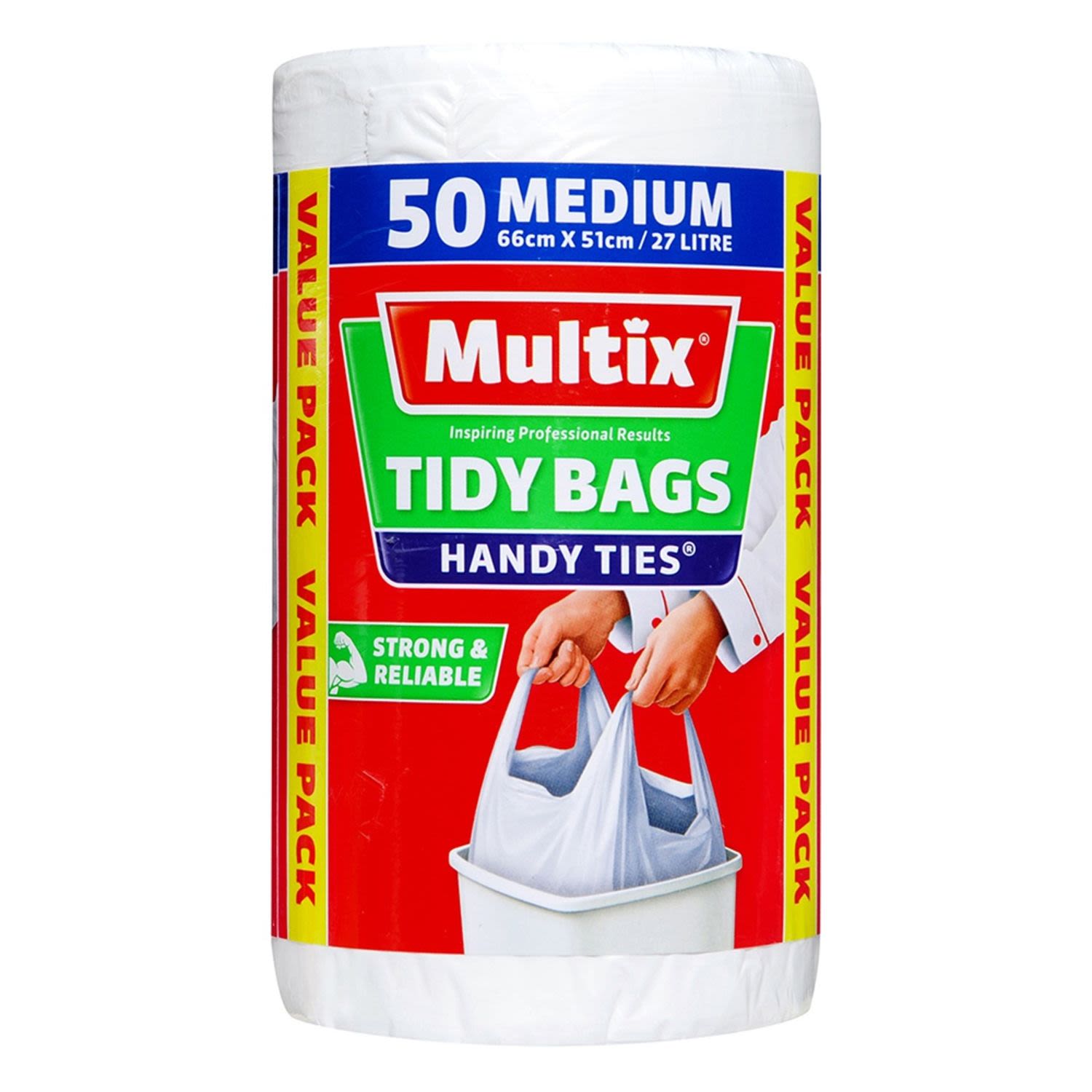 Multix Bag Handy Tie Medium, 50 Each