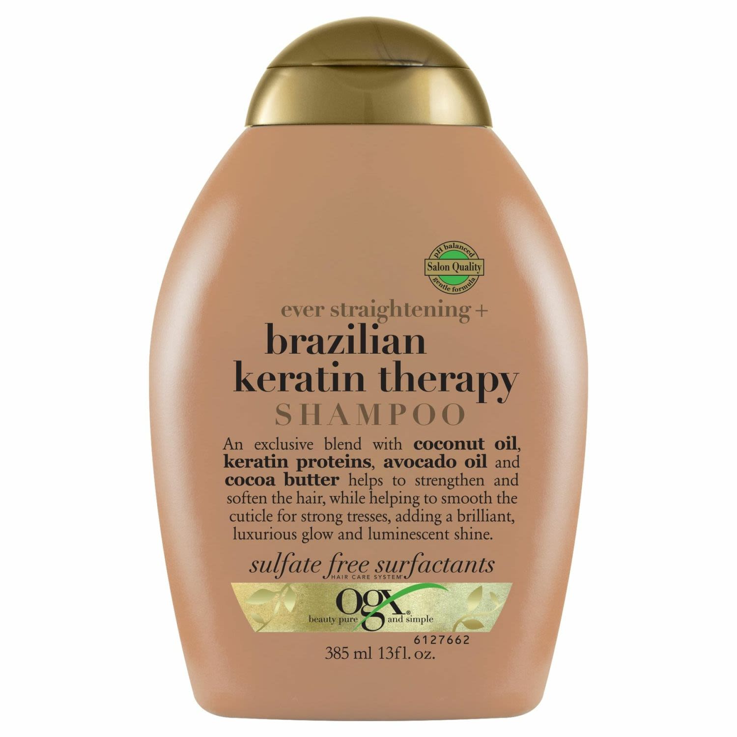 OGX Brazilian Keratin Therapy Shampoo, 385 Millilitre