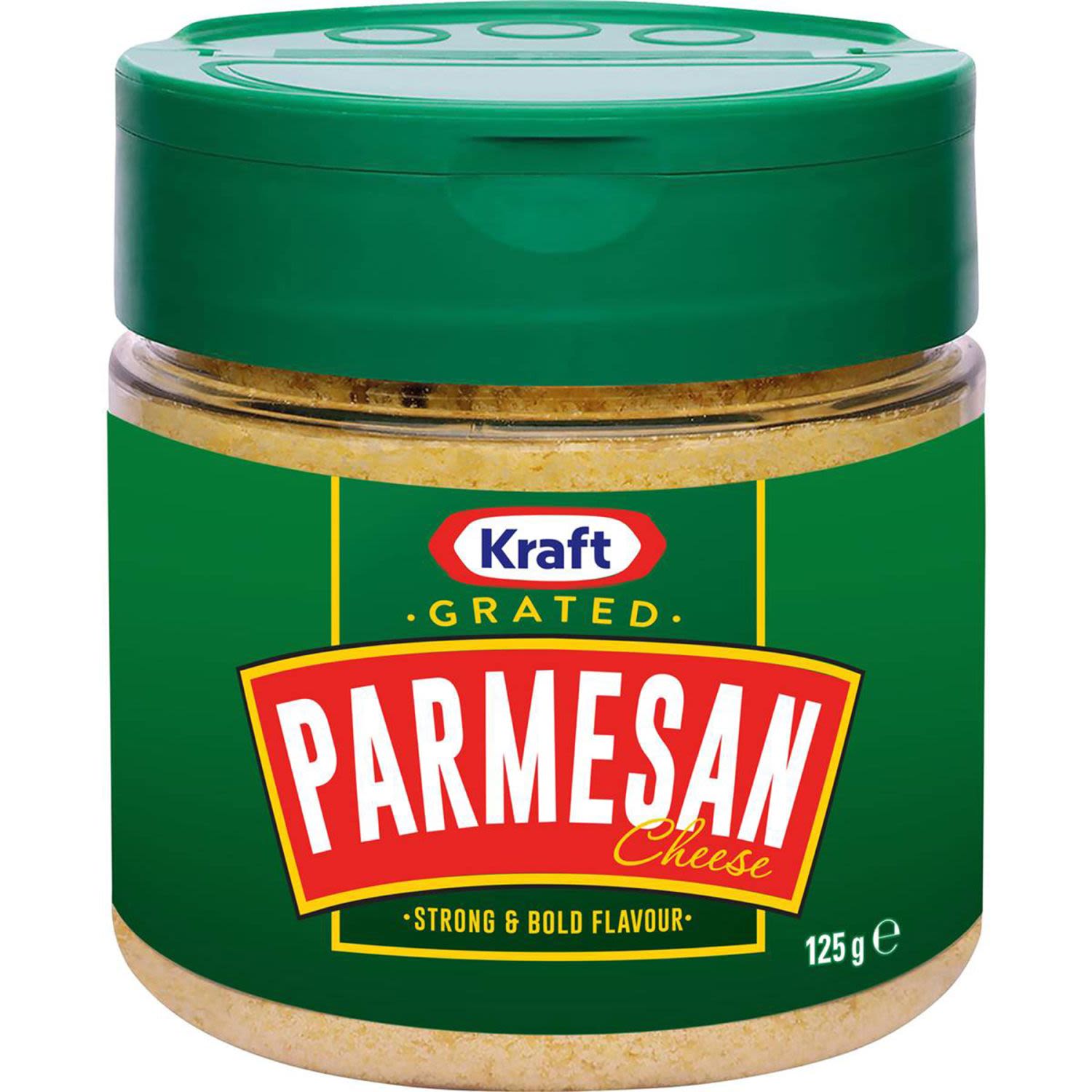 Kraft Grated Parmesan Cheese, 125 Gram