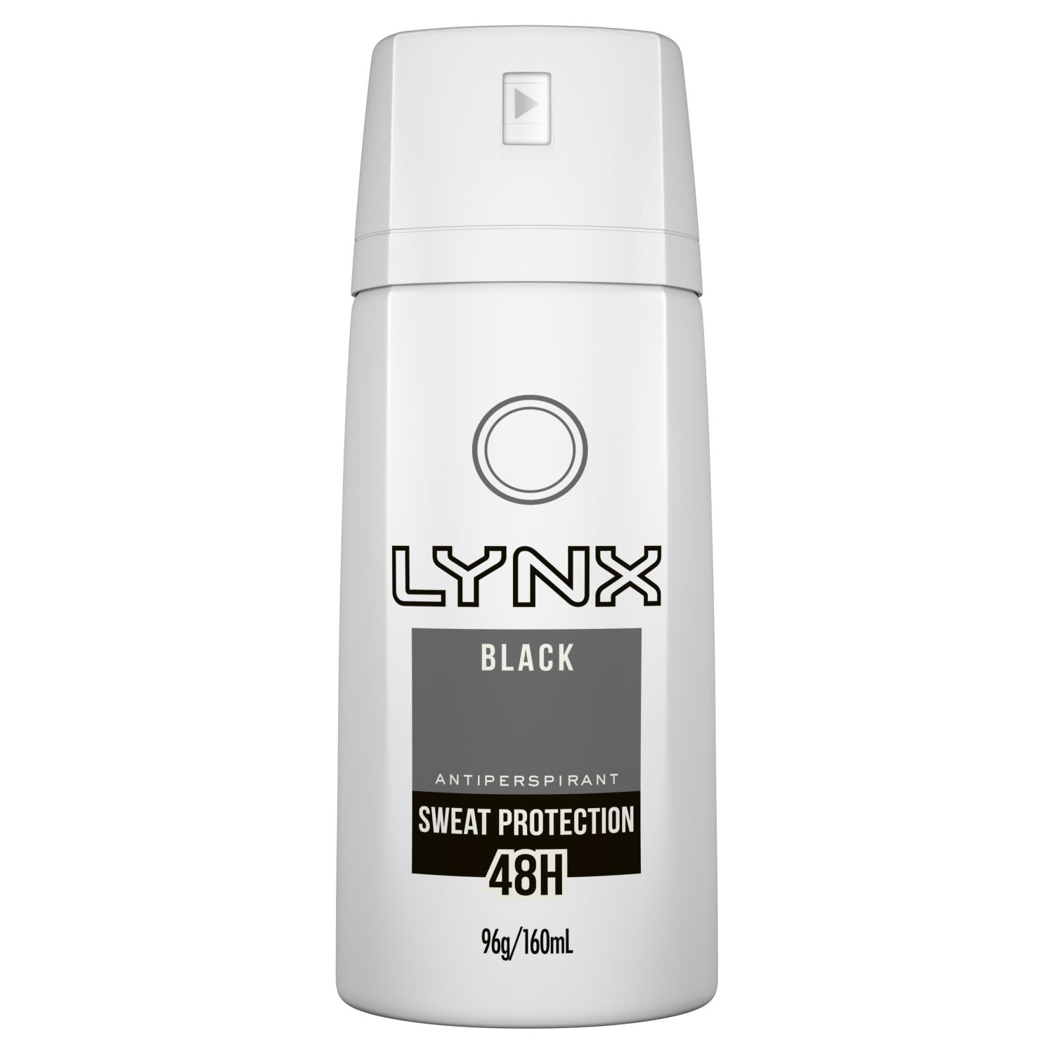 Lynx Men Antiperspirant Aerosol Deodorant Black, 160 Millilitre