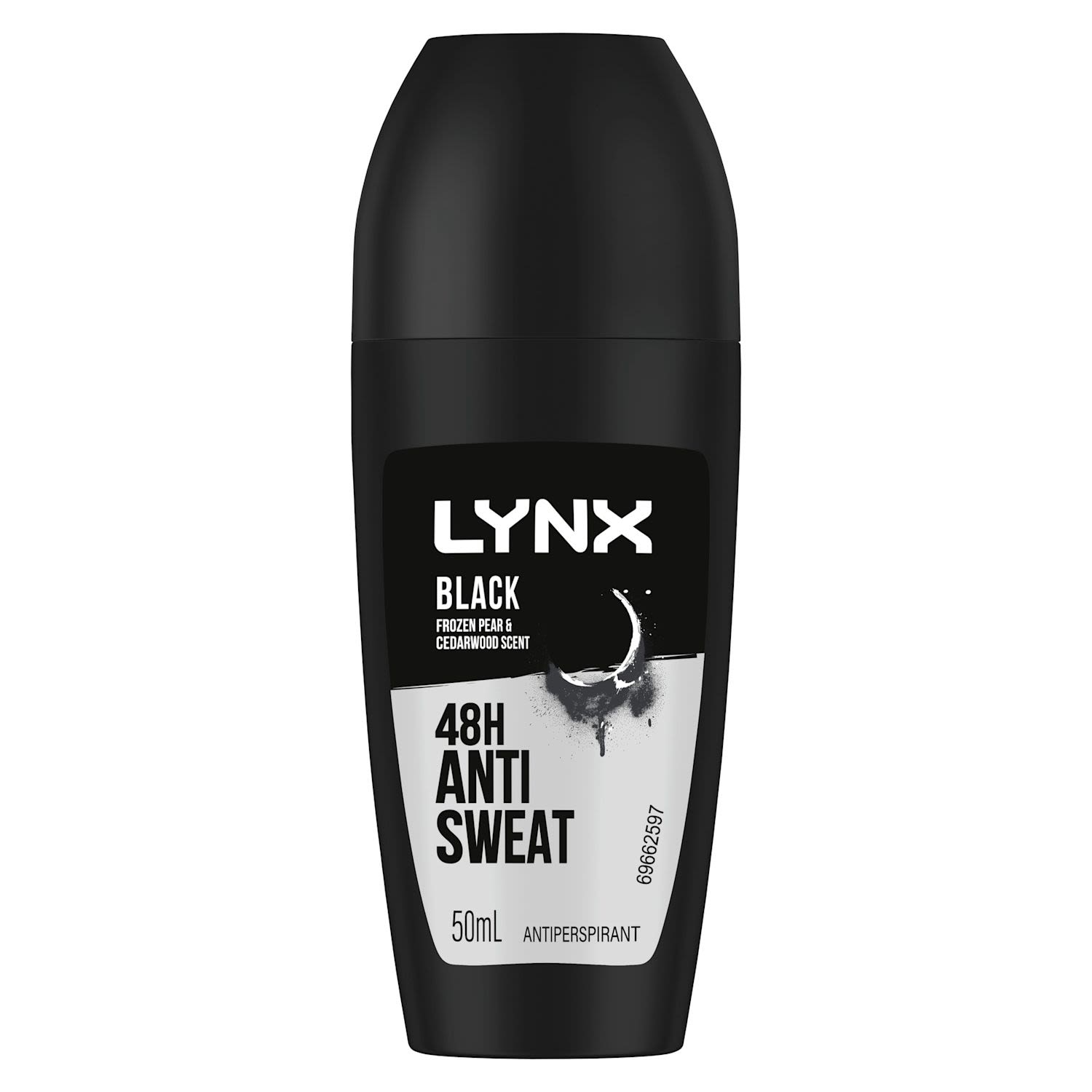 Lynx Men Antiperspirant Roll On Deodorant Black
