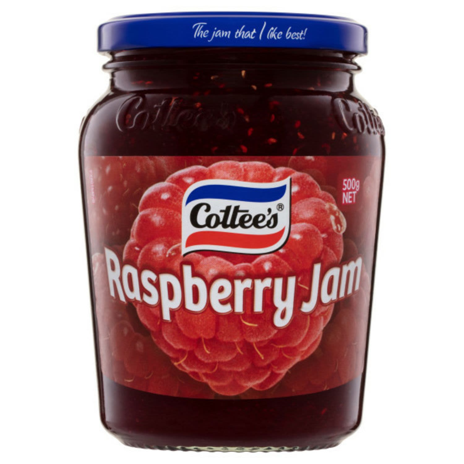 Cottee's Raspberry Jam, 500 Gram