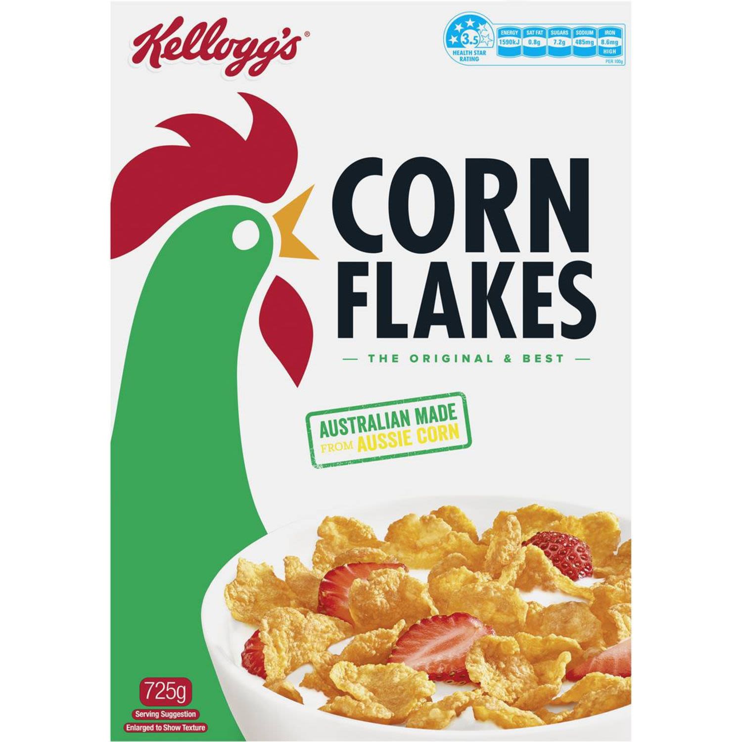 Kellogg's Corn Flakes, 725 Gram