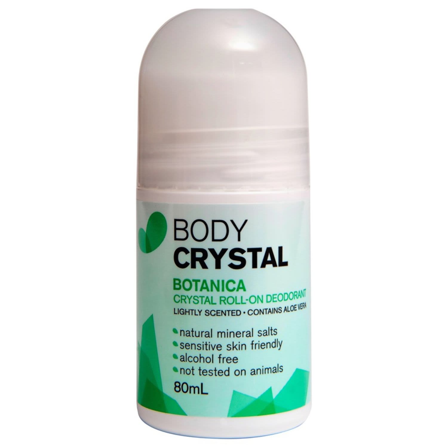Body Crystal Roll On Deodorant Botanica, 80 Millilitre
