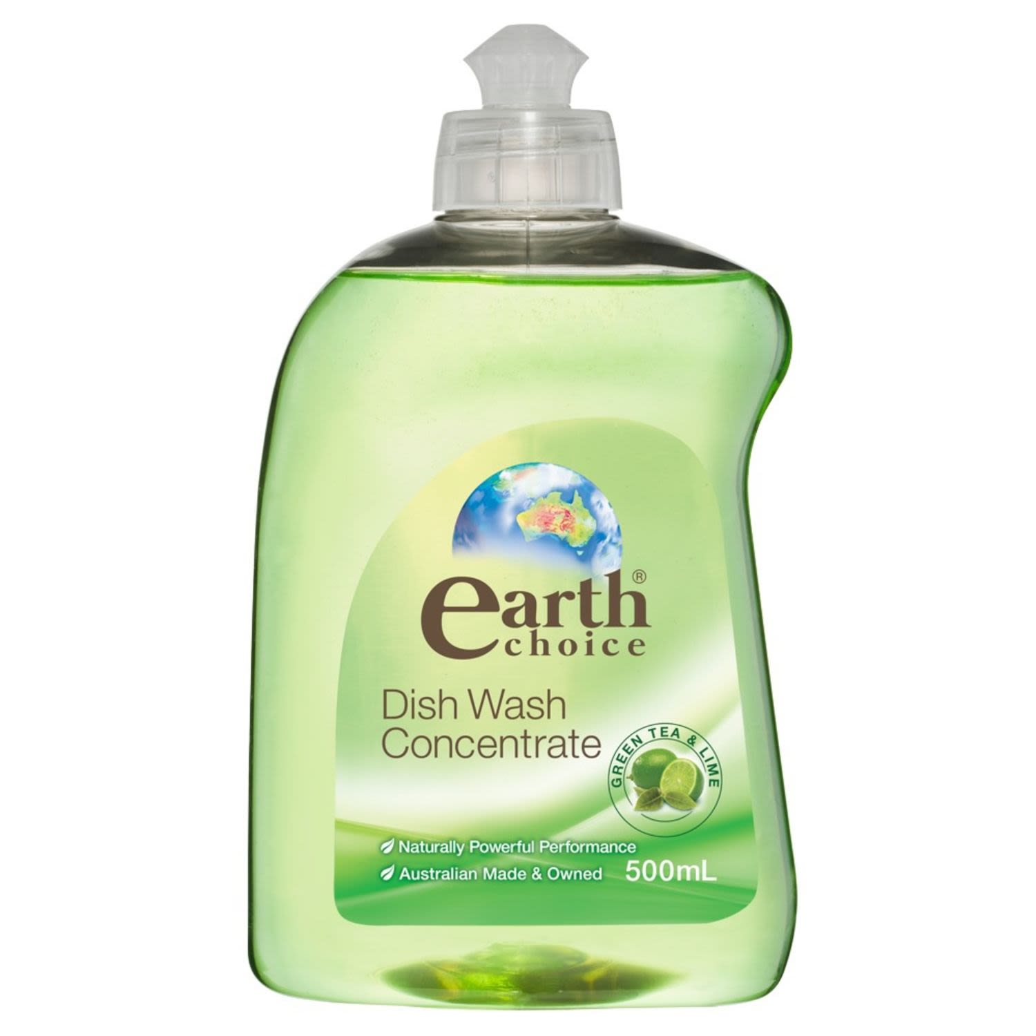 Earth Choice Ultra Concentrate Dishwashing Liquid Green Tea & Lime, 500 Millilitre