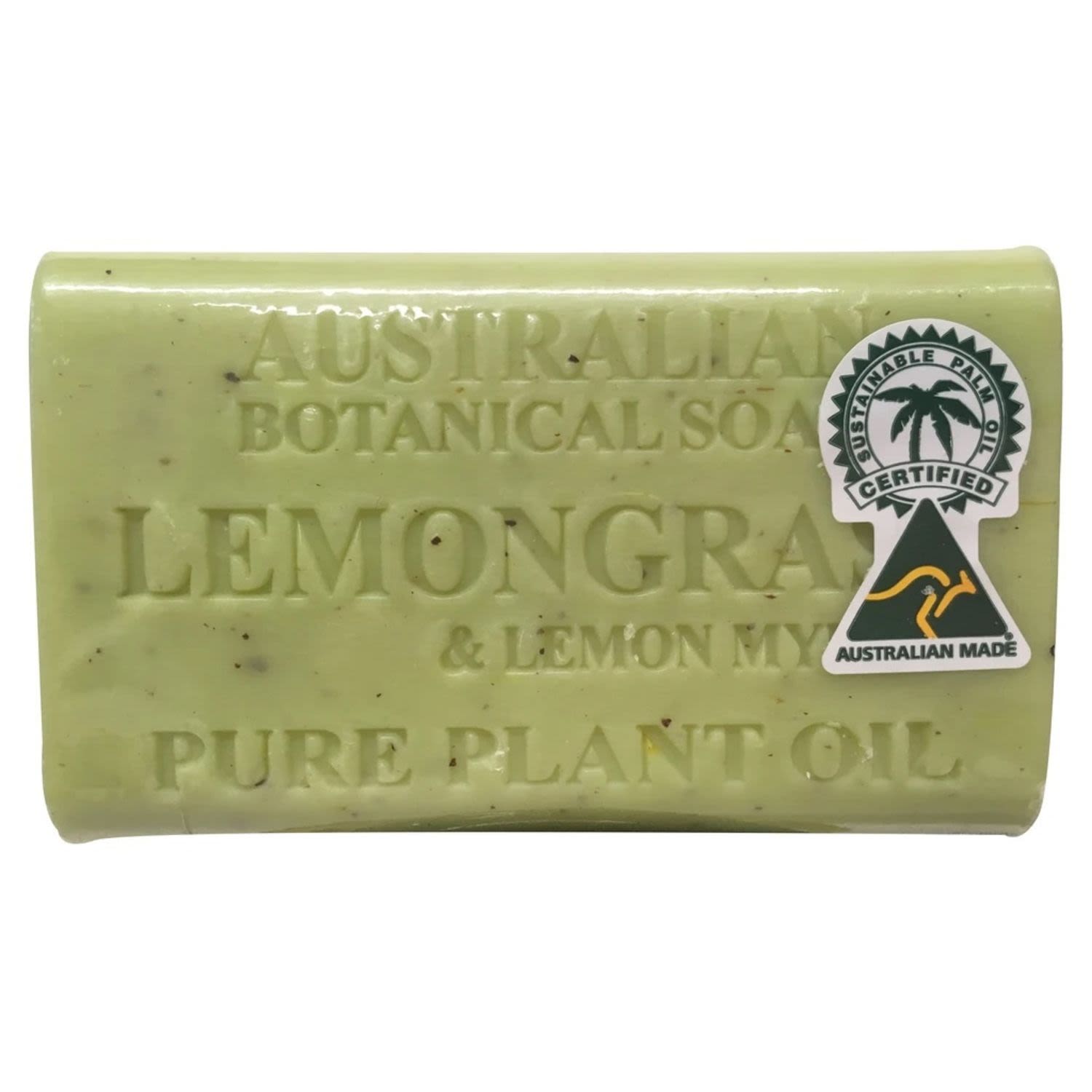 Australian Botanical Soap Lemongrass, 200 Gram