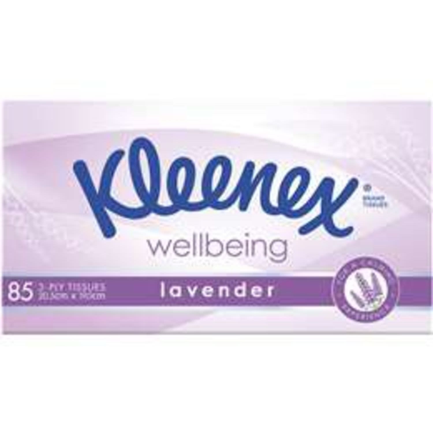 Kleenex Lavender Facial Tissues, 85 Each