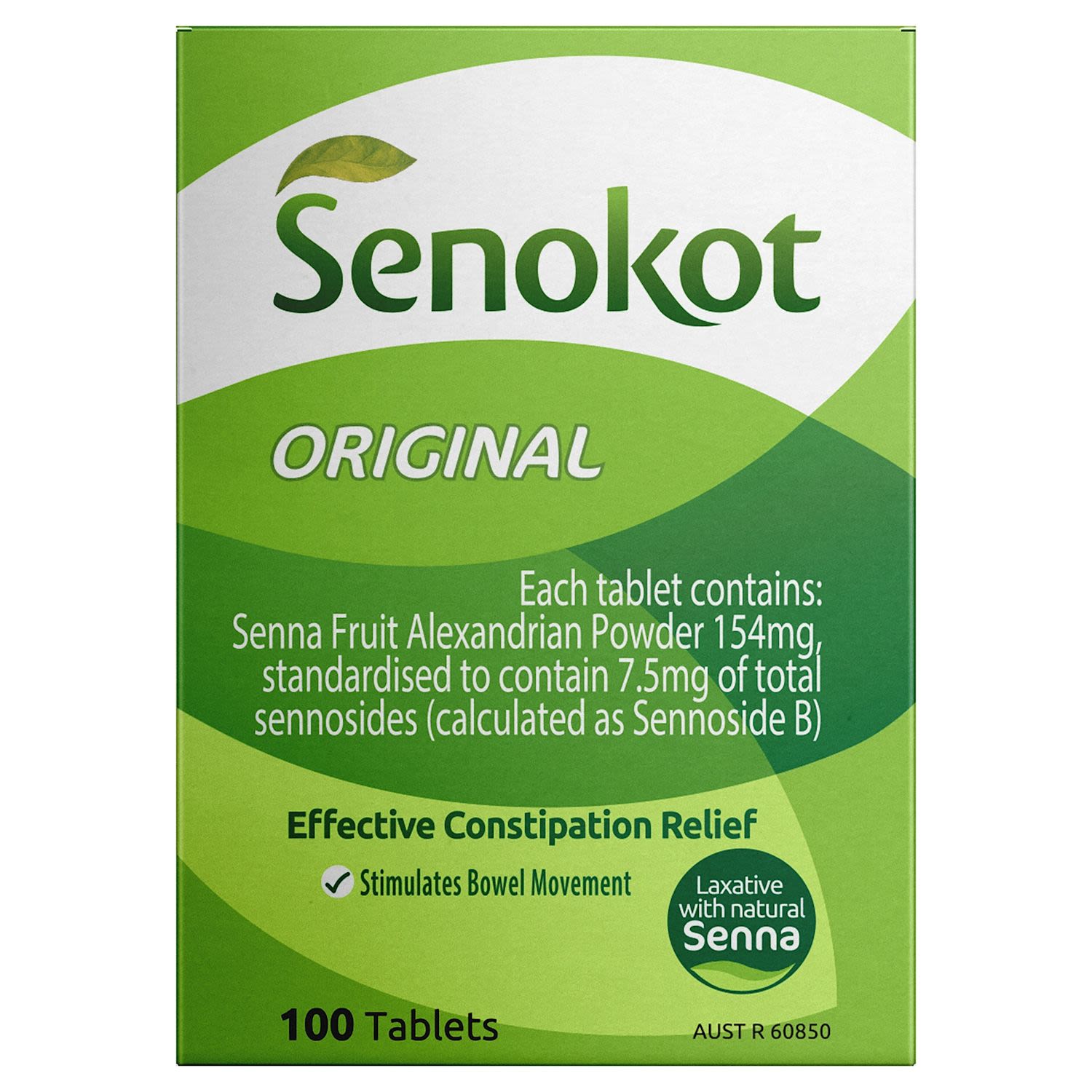 Senokot Laxatives Senna Tablets