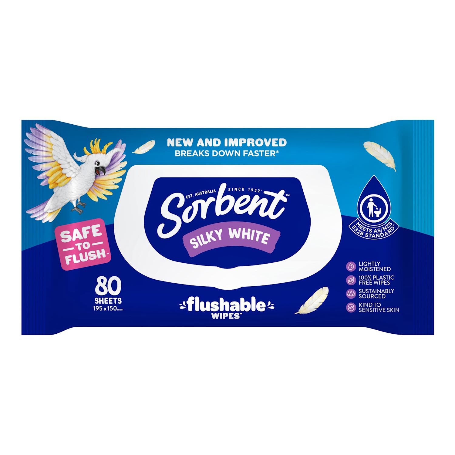 Sorbent Clean & Fresh 80 Wipes