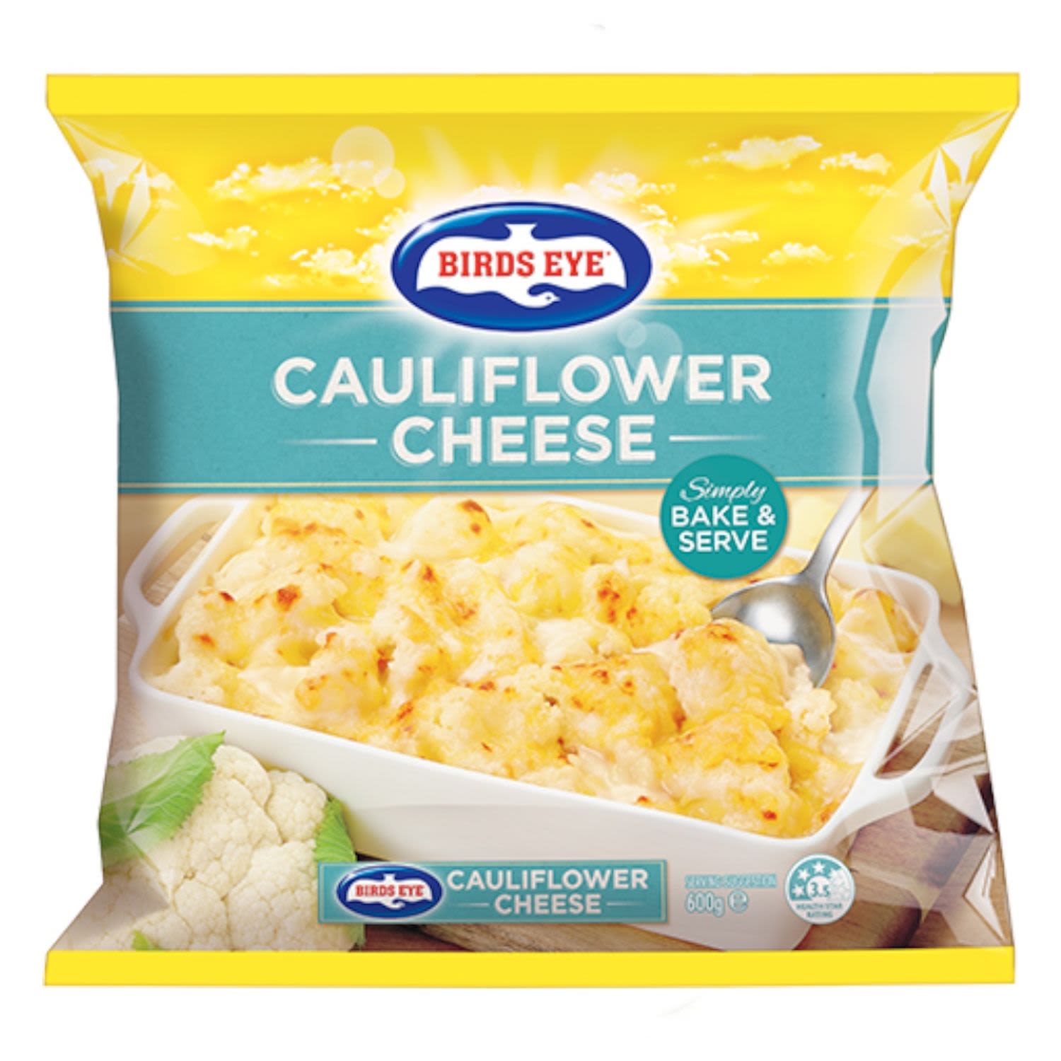 Birds Eye Cauliflower Cheese, 600 Gram