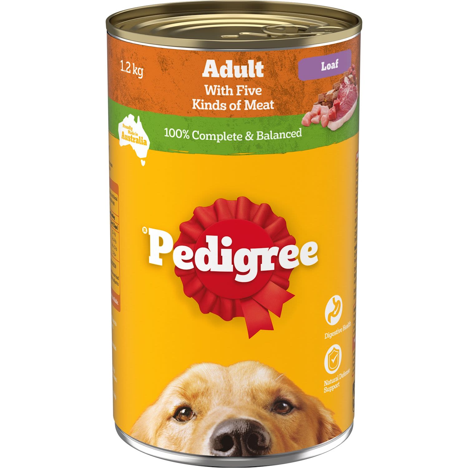 Pedigree Loaf With Five Kinds Of Meat Wet Dog Food Can