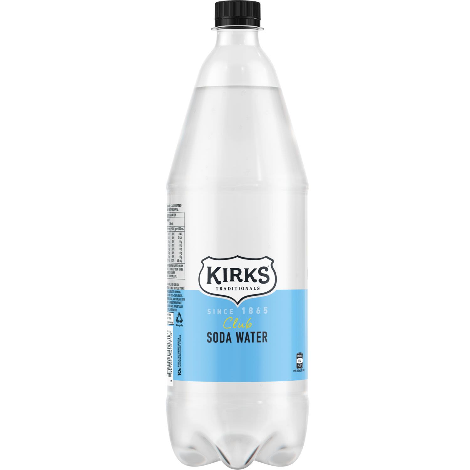 Kirks Club Soda Water Bottle | IGA Shop Online