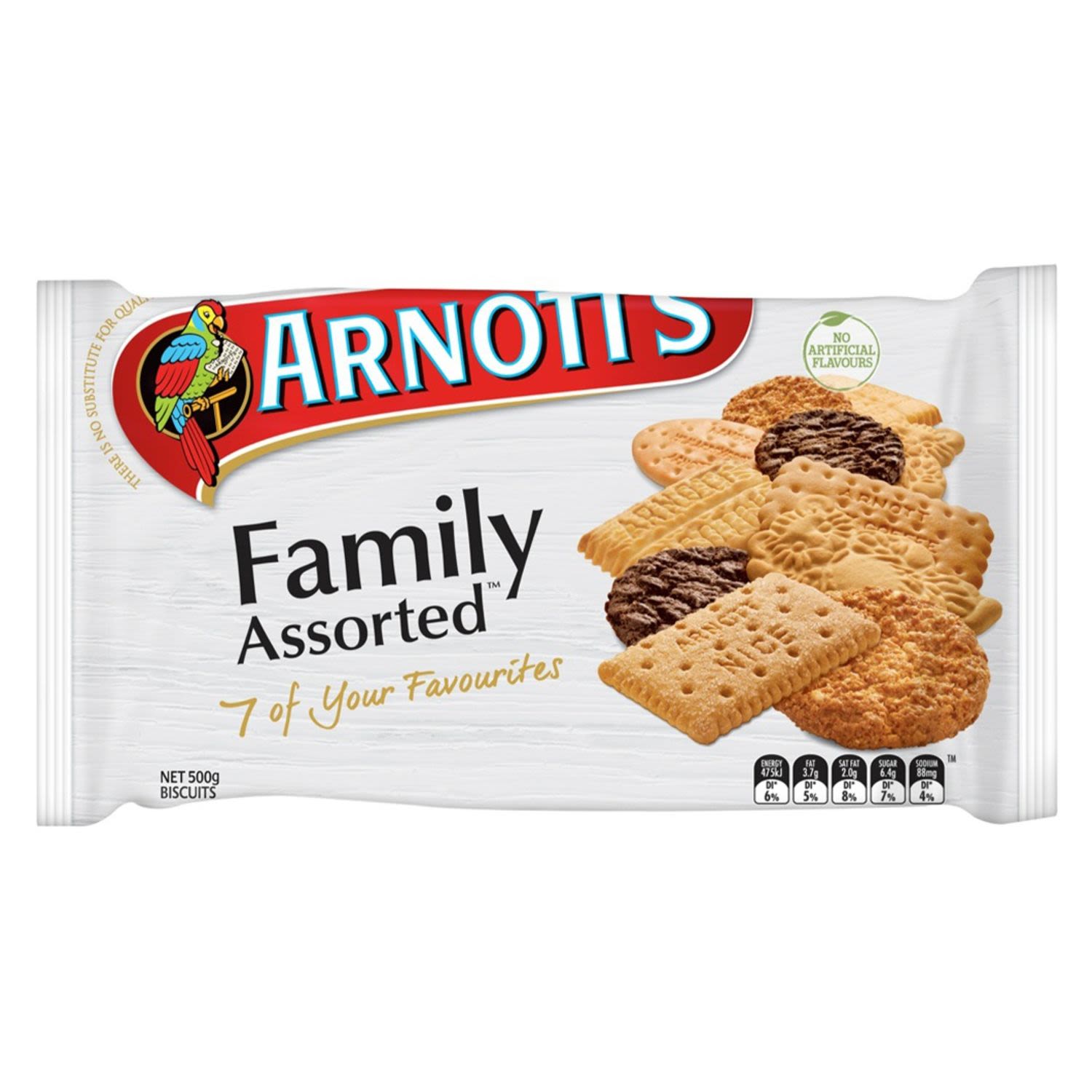Arnott's Family Assorted, 500 Gram