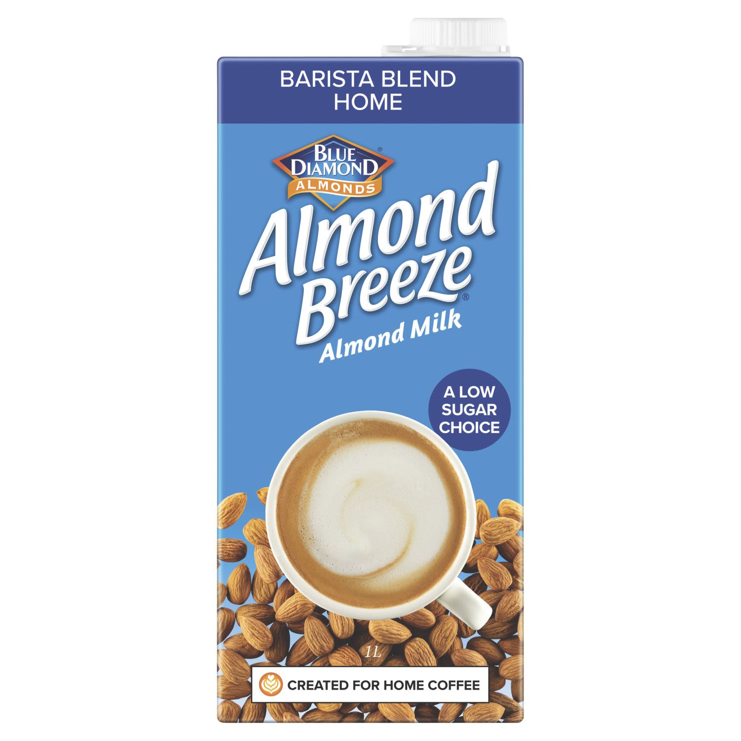 Blue Diamond Almond Breeze Almond Milk Barista Blend Home, 1 Litre
